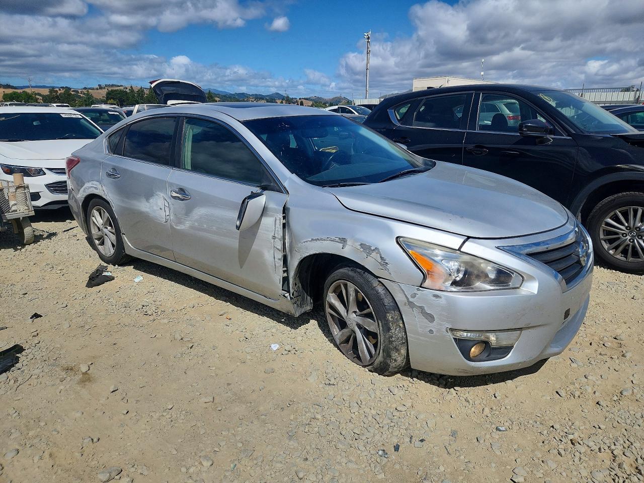 2013 Nissan Altima 2.5 Silver vin: 1N4AL3AP9DN439995