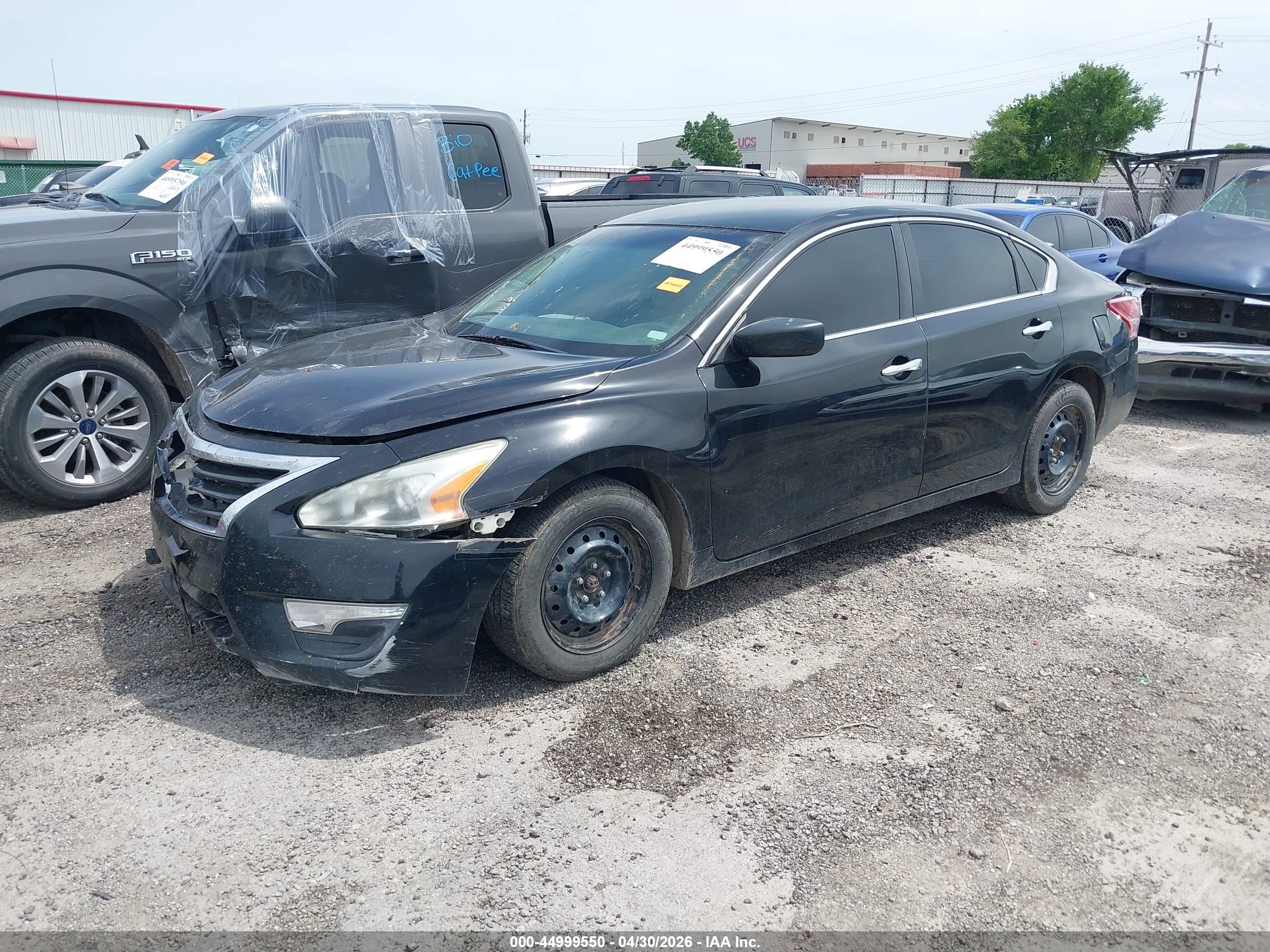 2013 Nissan Altima 2.5 S Черный vin: 1N4AL3AP9DN447949