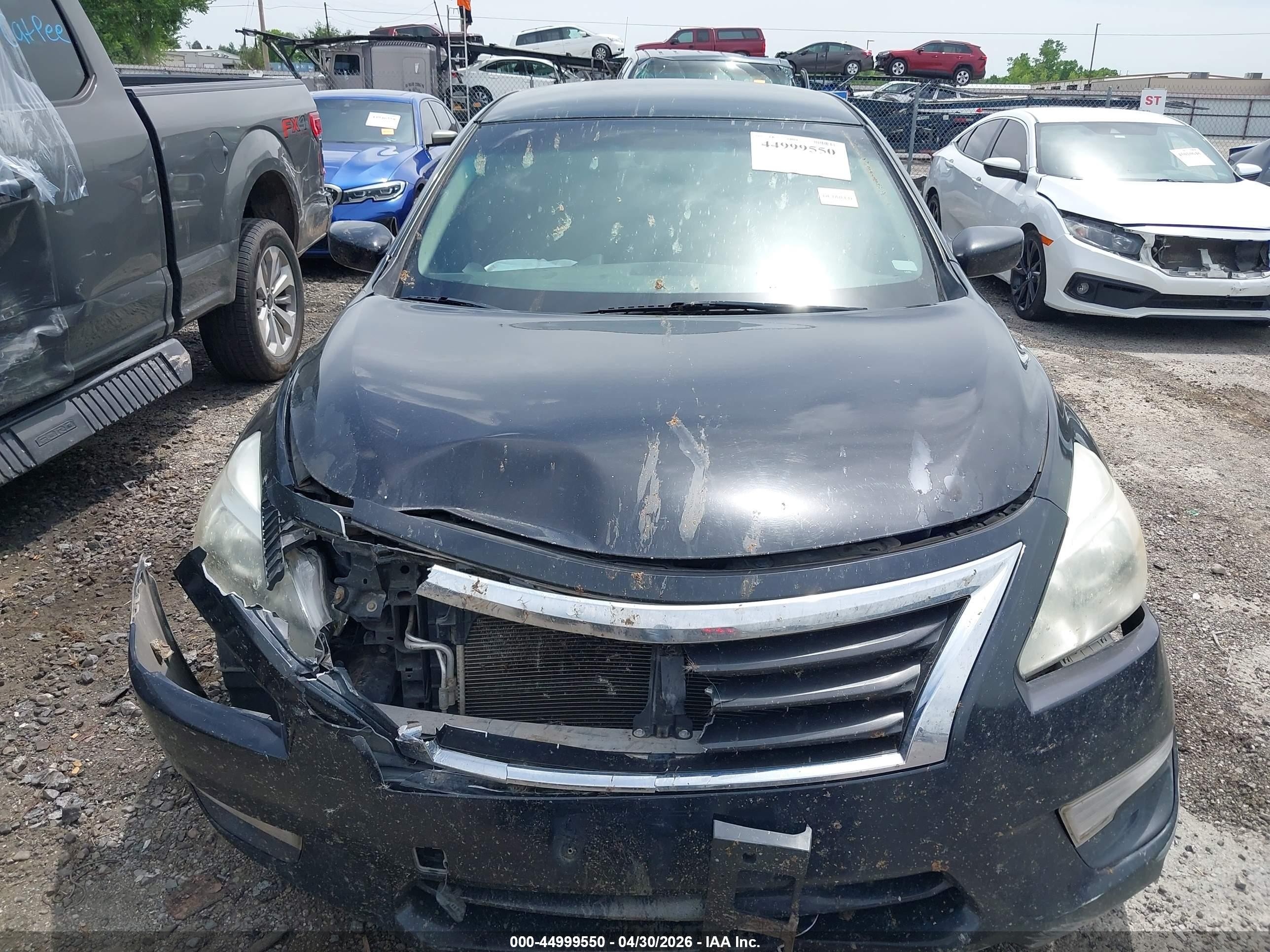 2013 Nissan Altima 2.5 S Черный vin: 1N4AL3AP9DN447949