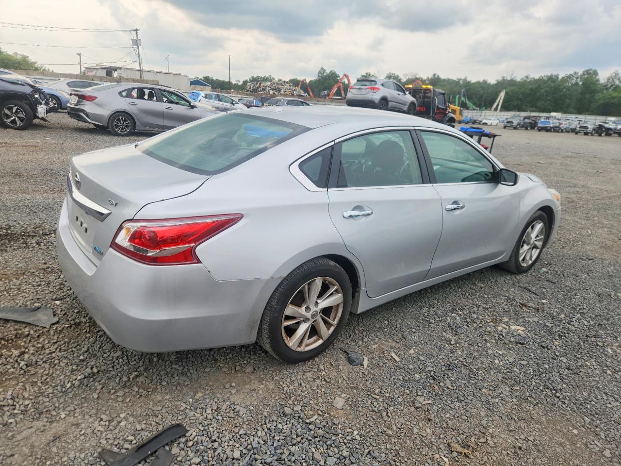 2013 Nissan Altima 2.5 Silver vin: 1N4AL3AP9DN450270