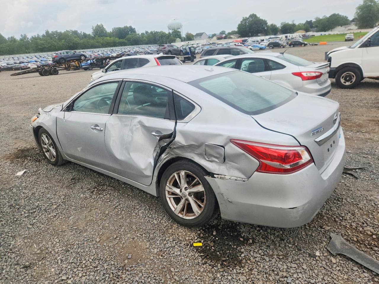 2013 Nissan Altima 2.5 Silver vin: 1N4AL3AP9DN450270