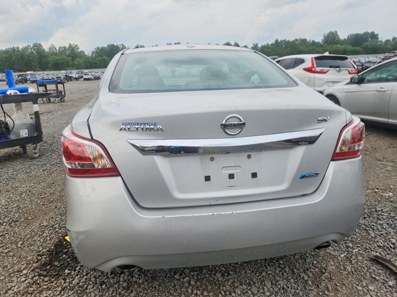 2013 Nissan Altima 2.5 Silver vin: 1N4AL3AP9DN450270