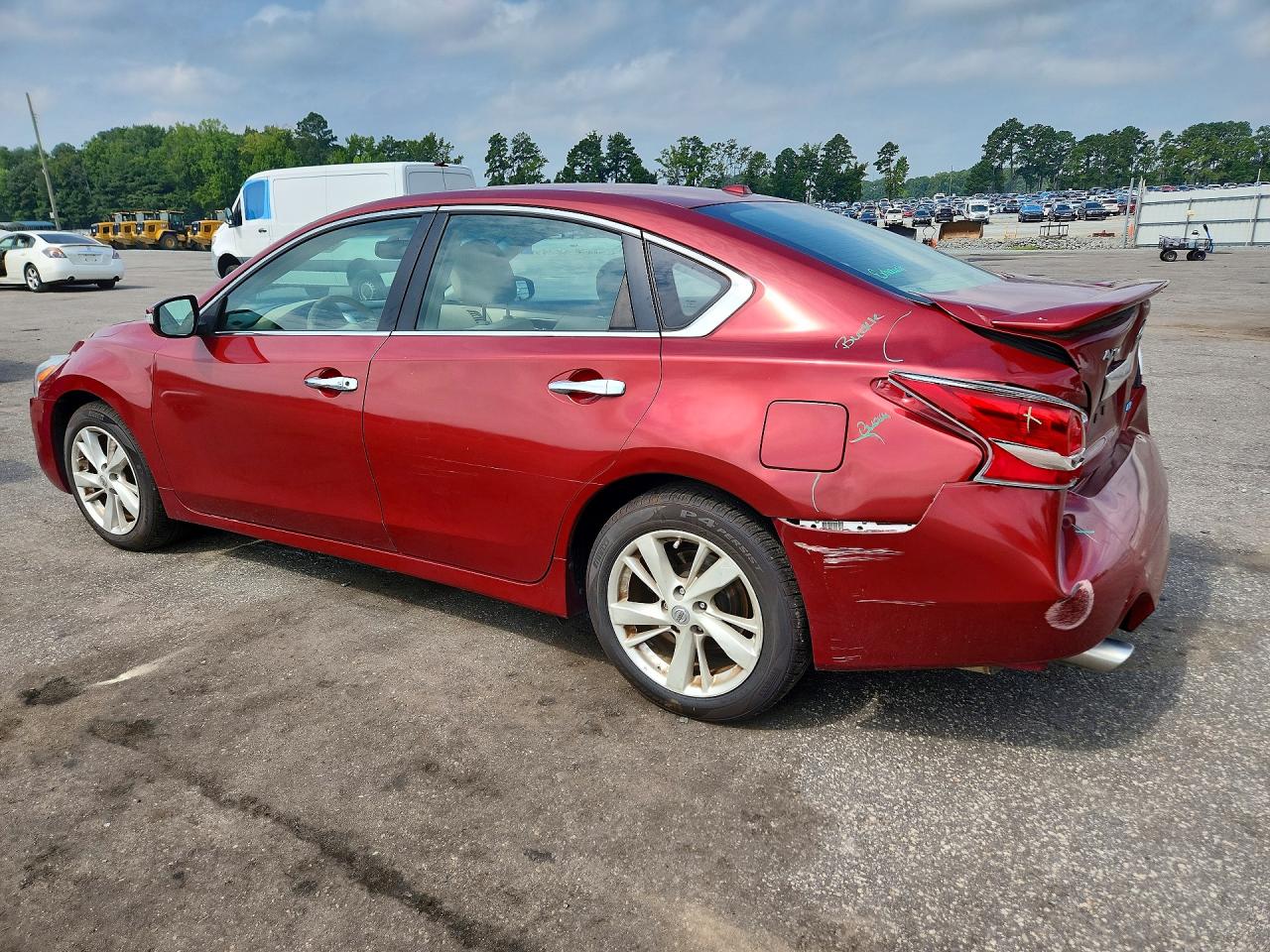 2013 Nissan Altima 2.5 Burgundy vin: 1N4AL3AP9DN465268