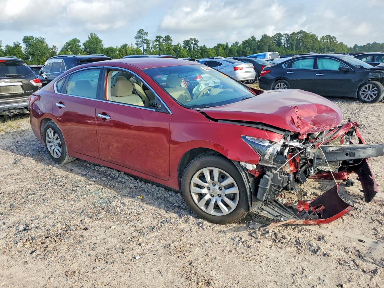 2013 Nissan Altima 2.5 Maroon vin: 1N4AL3AP9DN473564