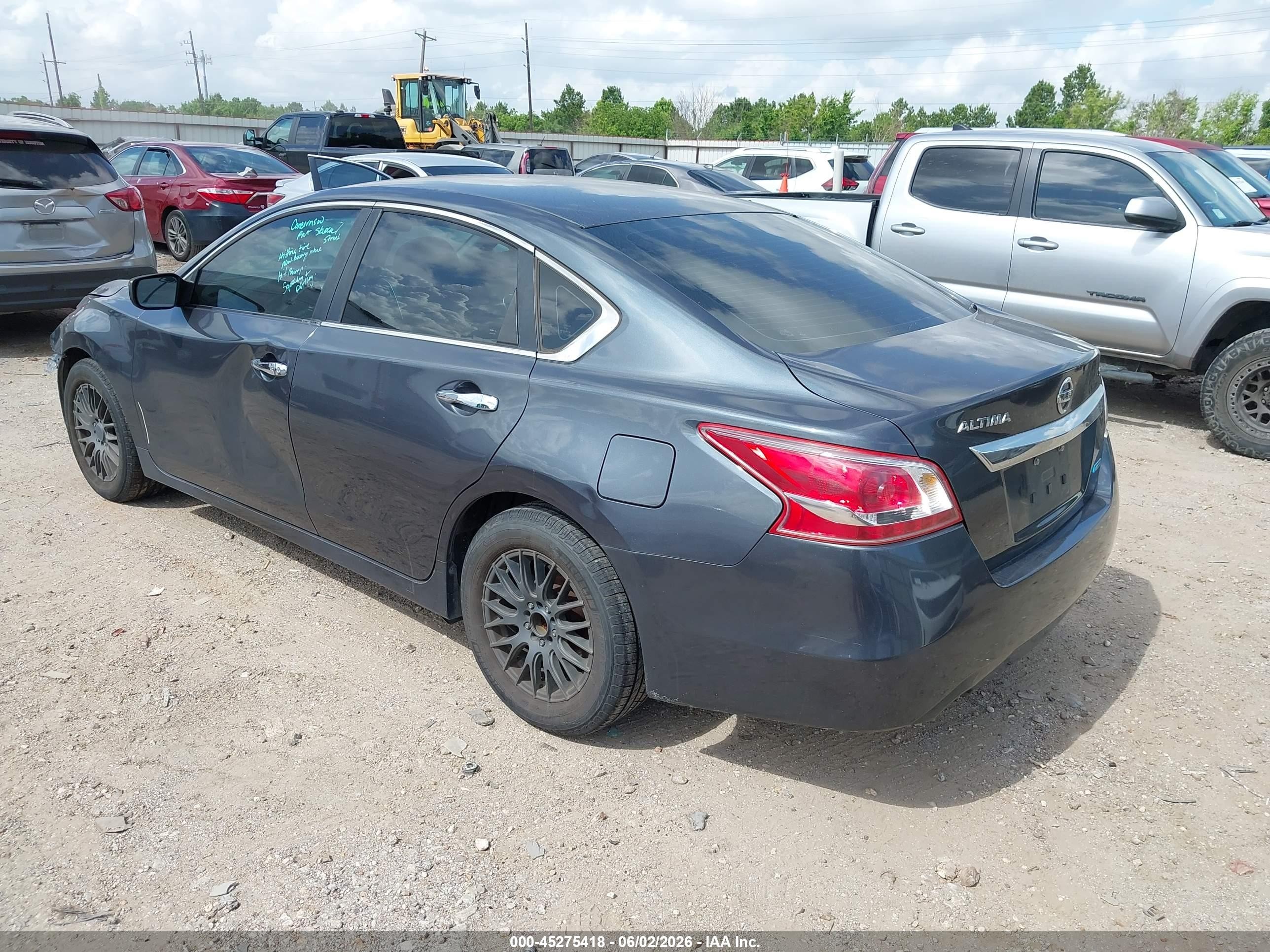 2013 Nissan Altima 2.5 S Синий vin: 1N4AL3AP9DN488565