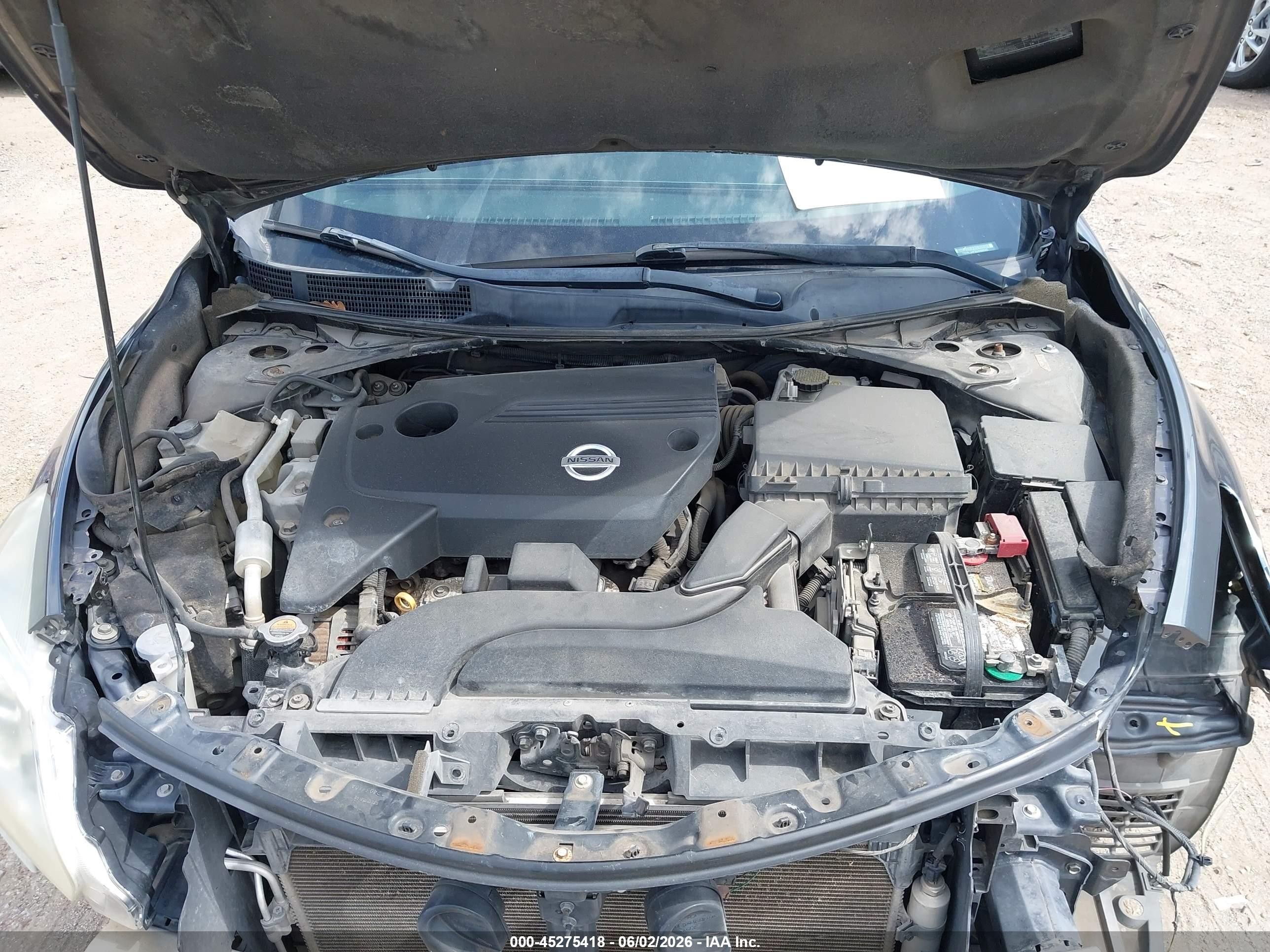 2013 Nissan Altima 2.5 S Синий vin: 1N4AL3AP9DN488565