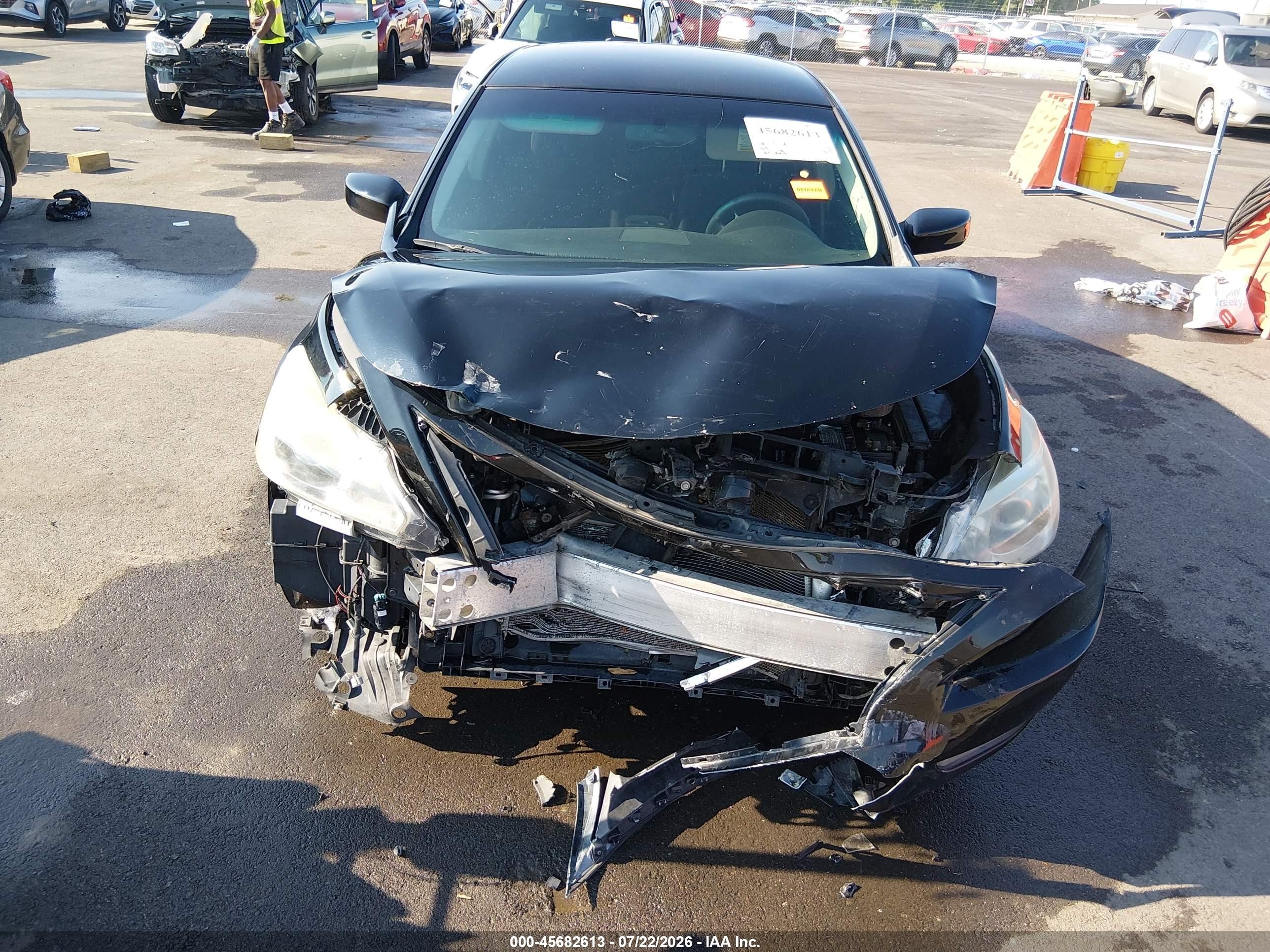 2013 Nissan Altima 2.5 S Black vin: 1N4AL3AP9DN498089