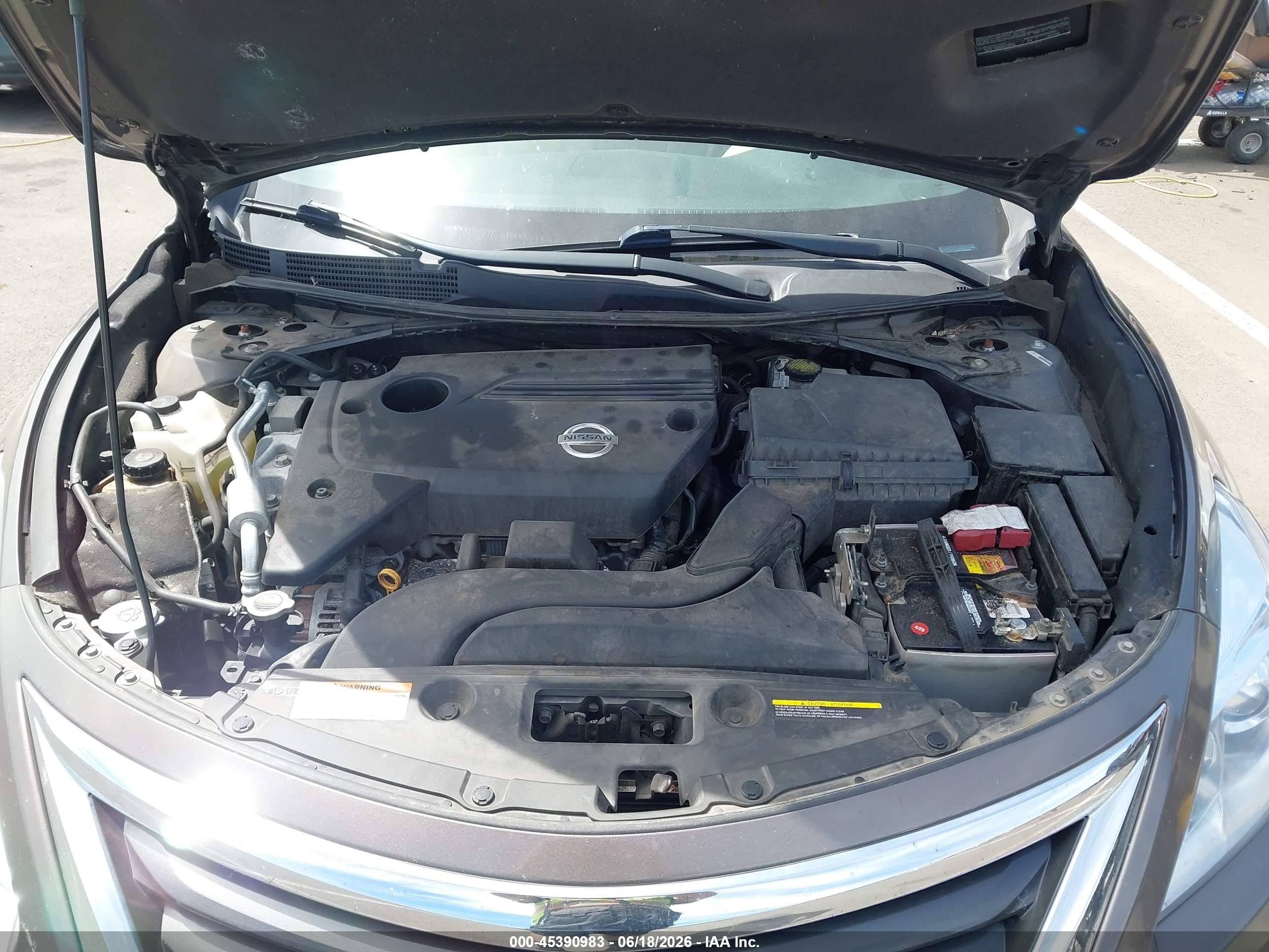 2013 Nissan Altima 2.5 S Black vin: 1N4AL3AP9DN499498