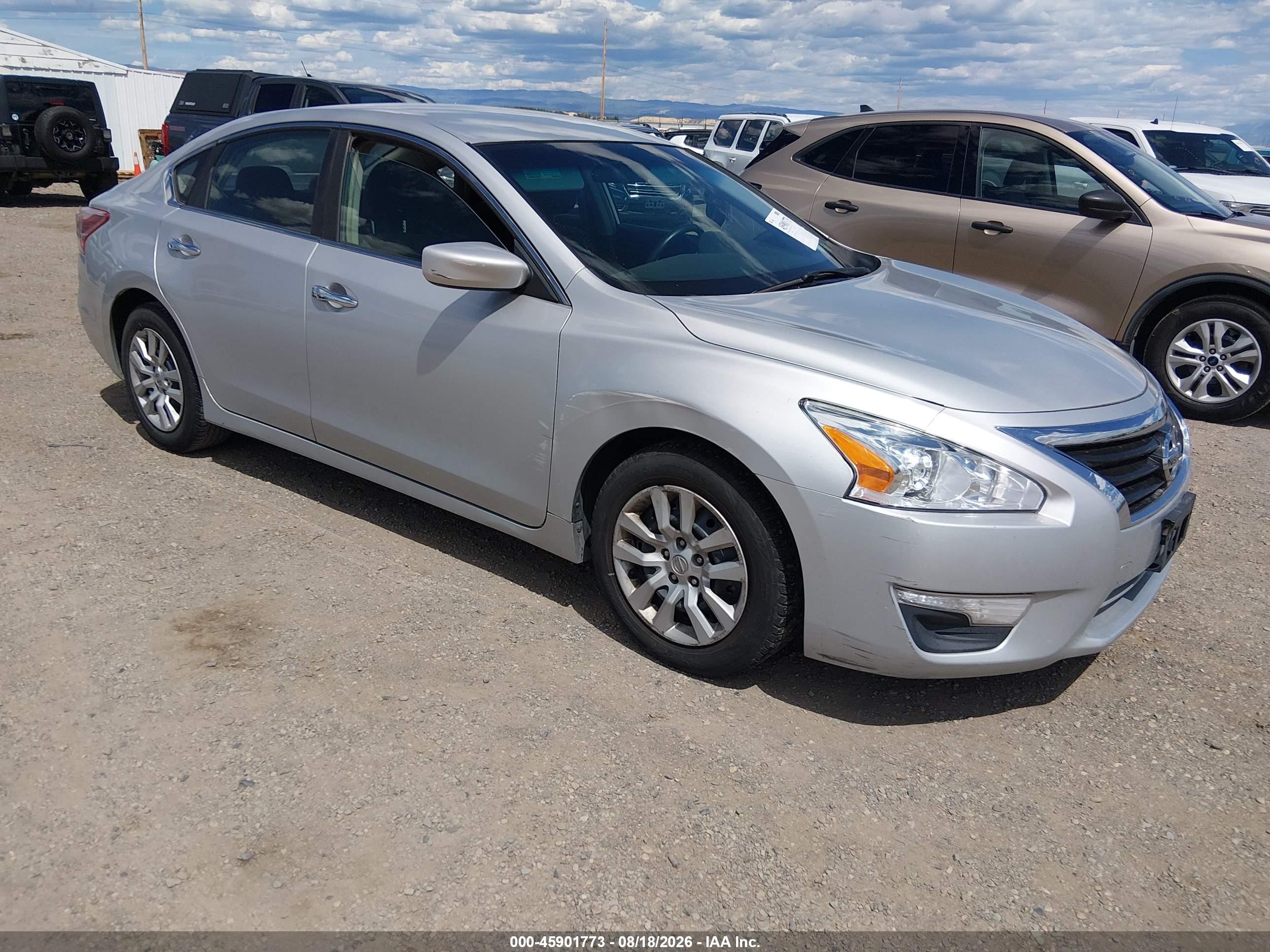 2013 Nissan Altima 2.5 S Серебряный vin: 1N4AL3AP9DN509849