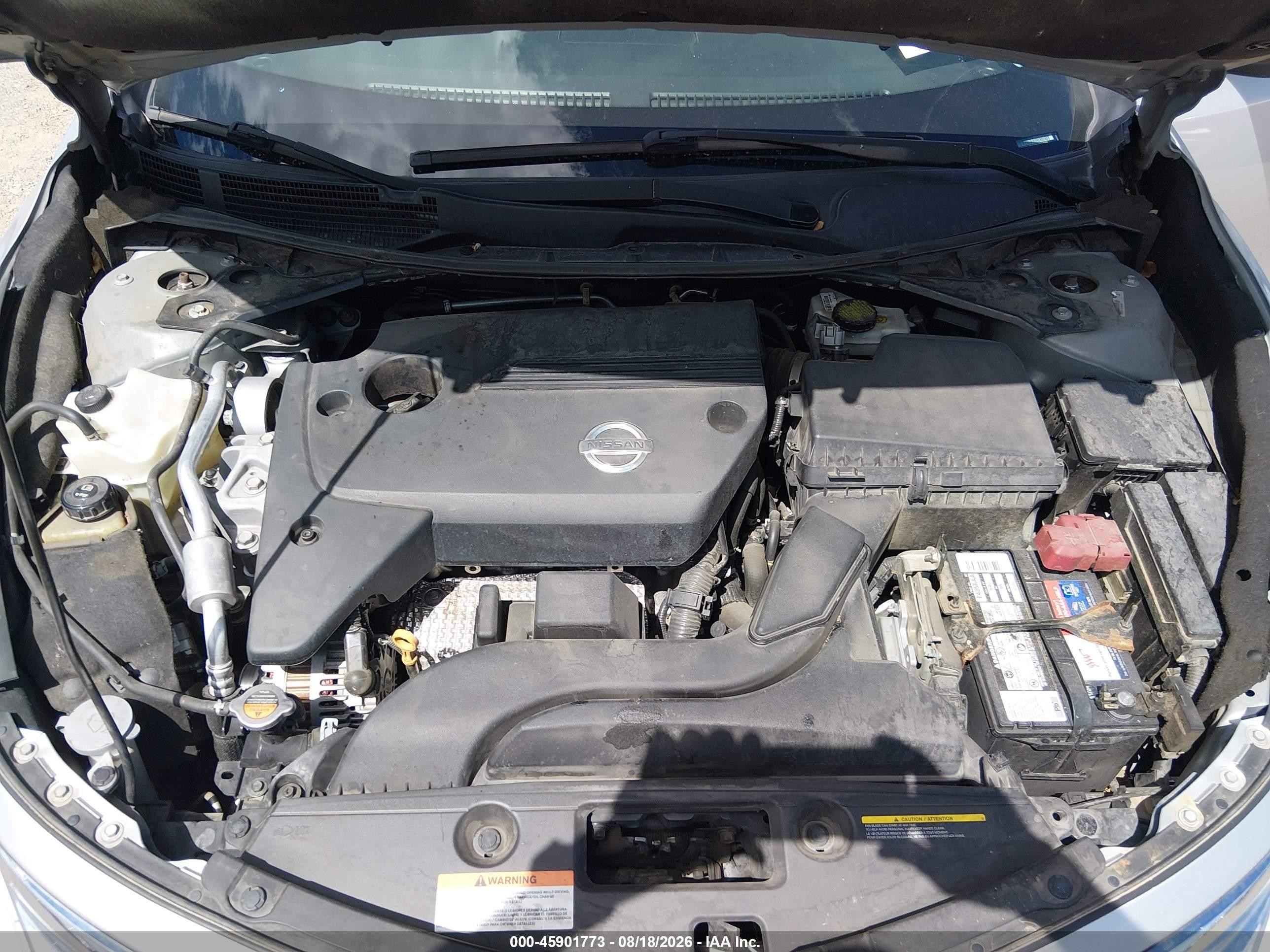 2013 Nissan Altima 2.5 S Серебряный vin: 1N4AL3AP9DN509849