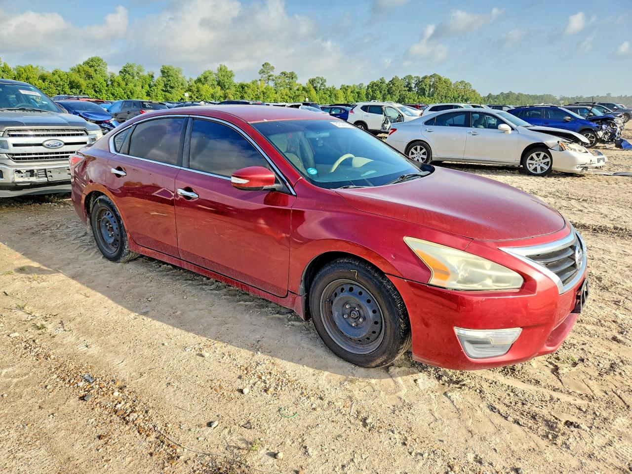 2013 Nissan Altima 2.5 Red vin: 1N4AL3AP9DN514677
