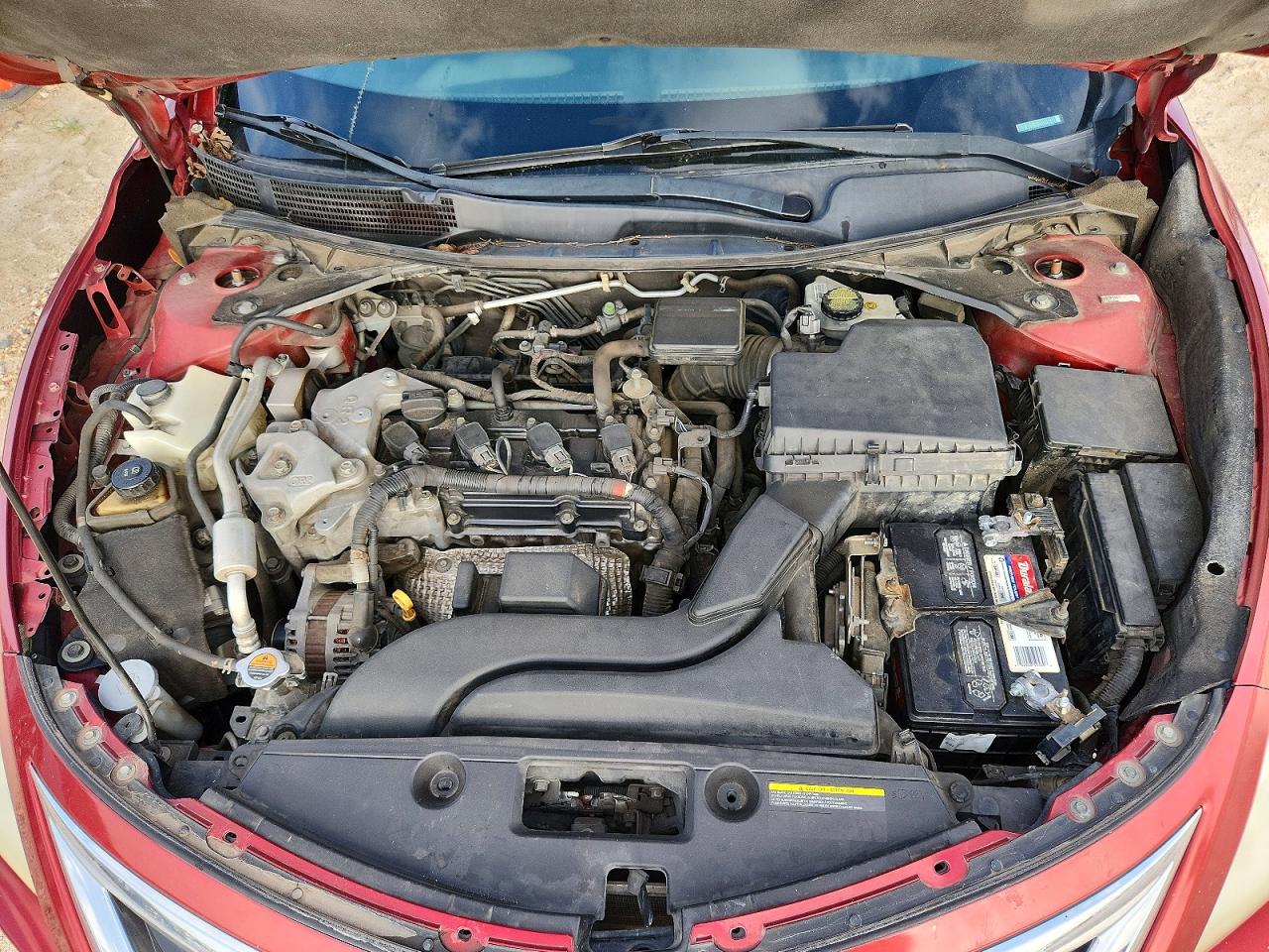 2013 Nissan Altima 2.5 Red vin: 1N4AL3AP9DN514677