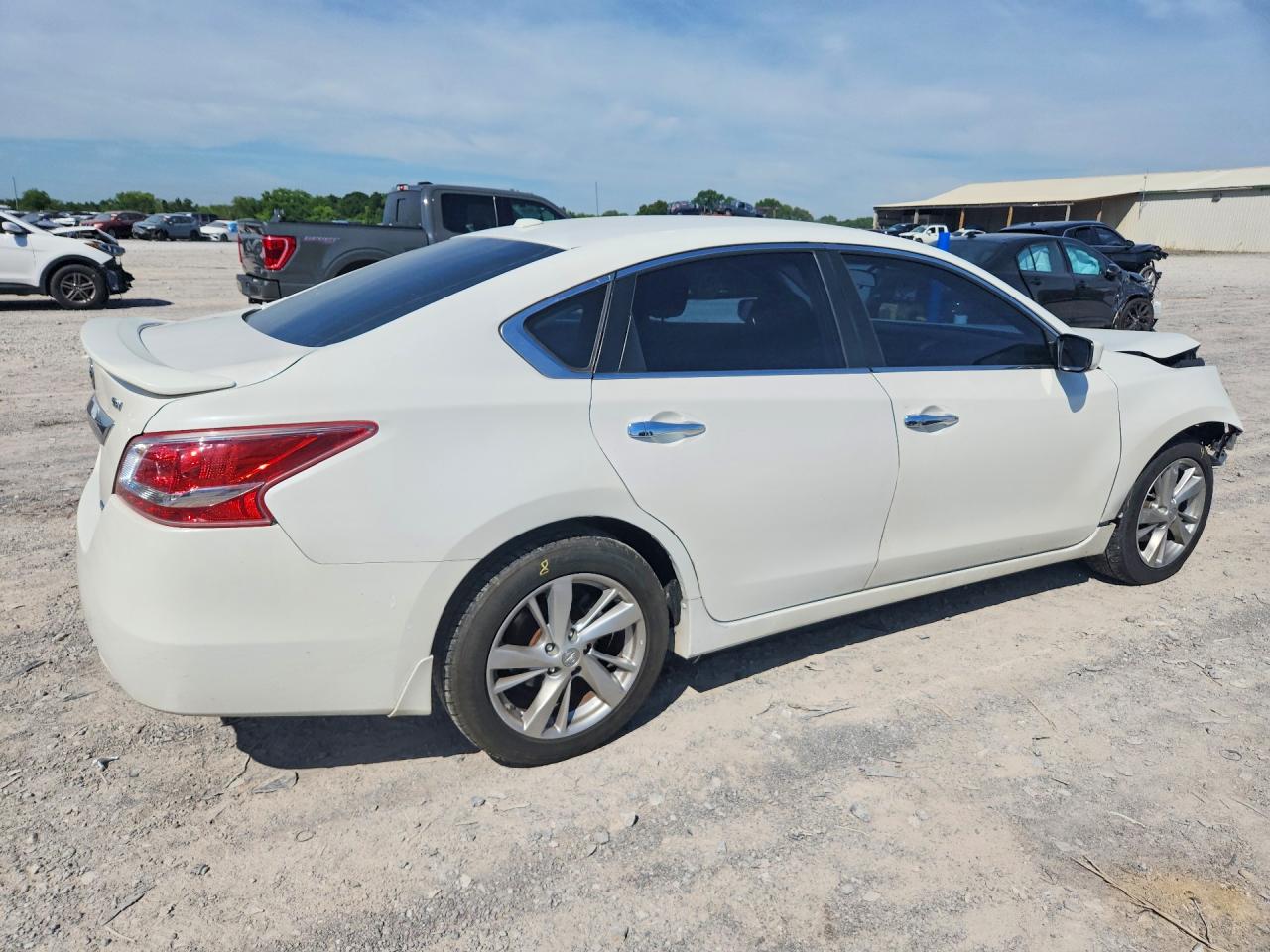 2013 Nissan Altima 2.5 White vin: 1N4AL3AP9DN523220