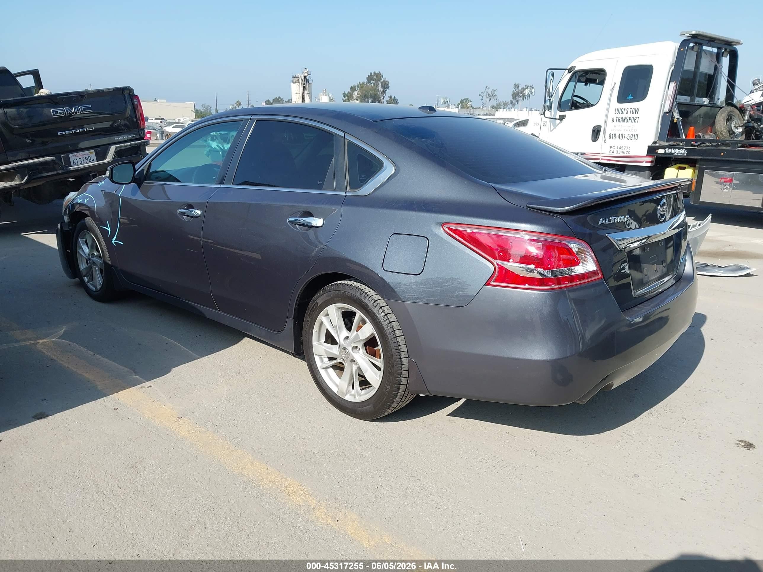 2013 Nissan Altima 2.5 Sl Серый vin: 1N4AL3AP9DN525131
