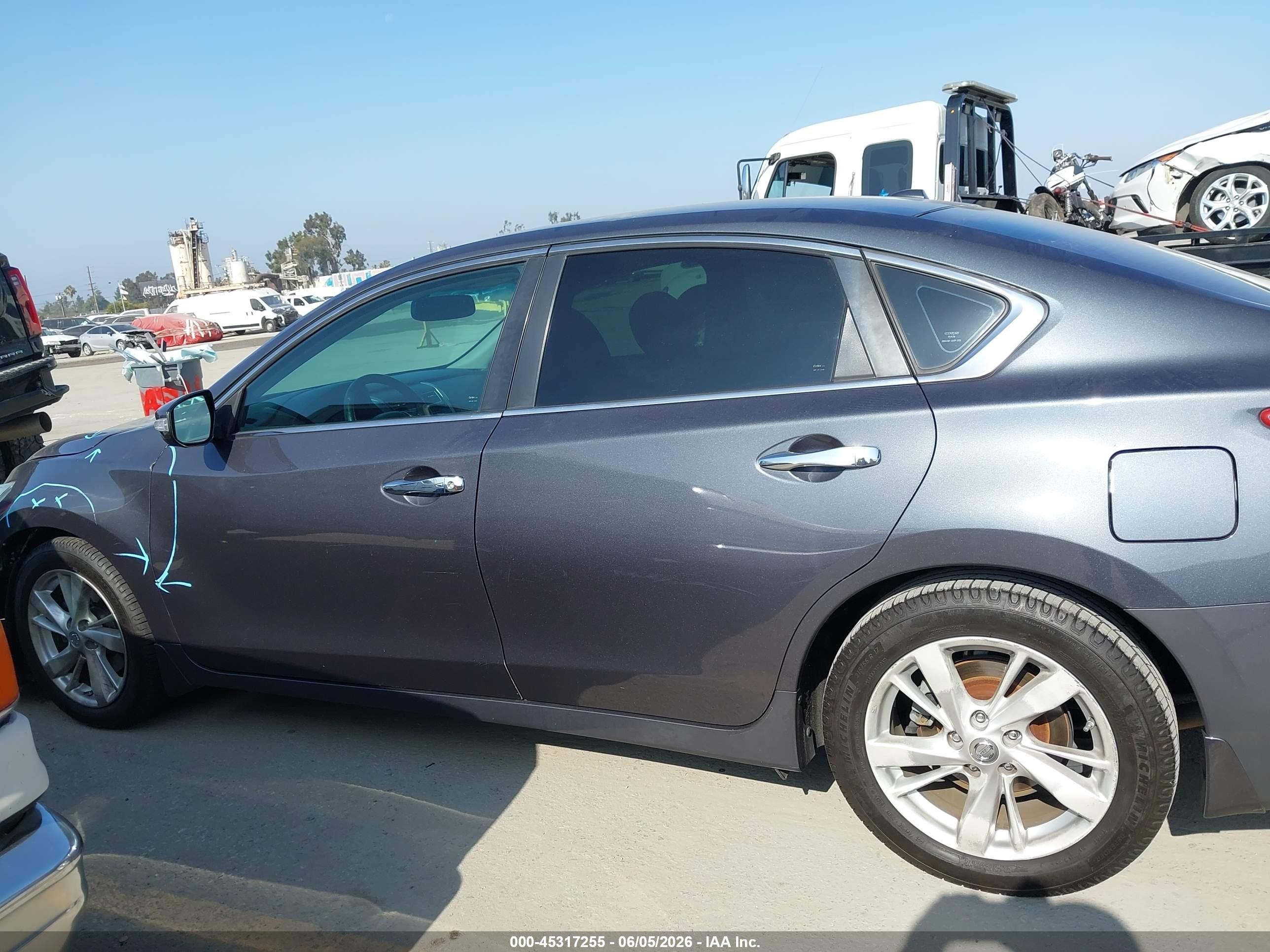 2013 Nissan Altima 2.5 Sl Серый vin: 1N4AL3AP9DN525131