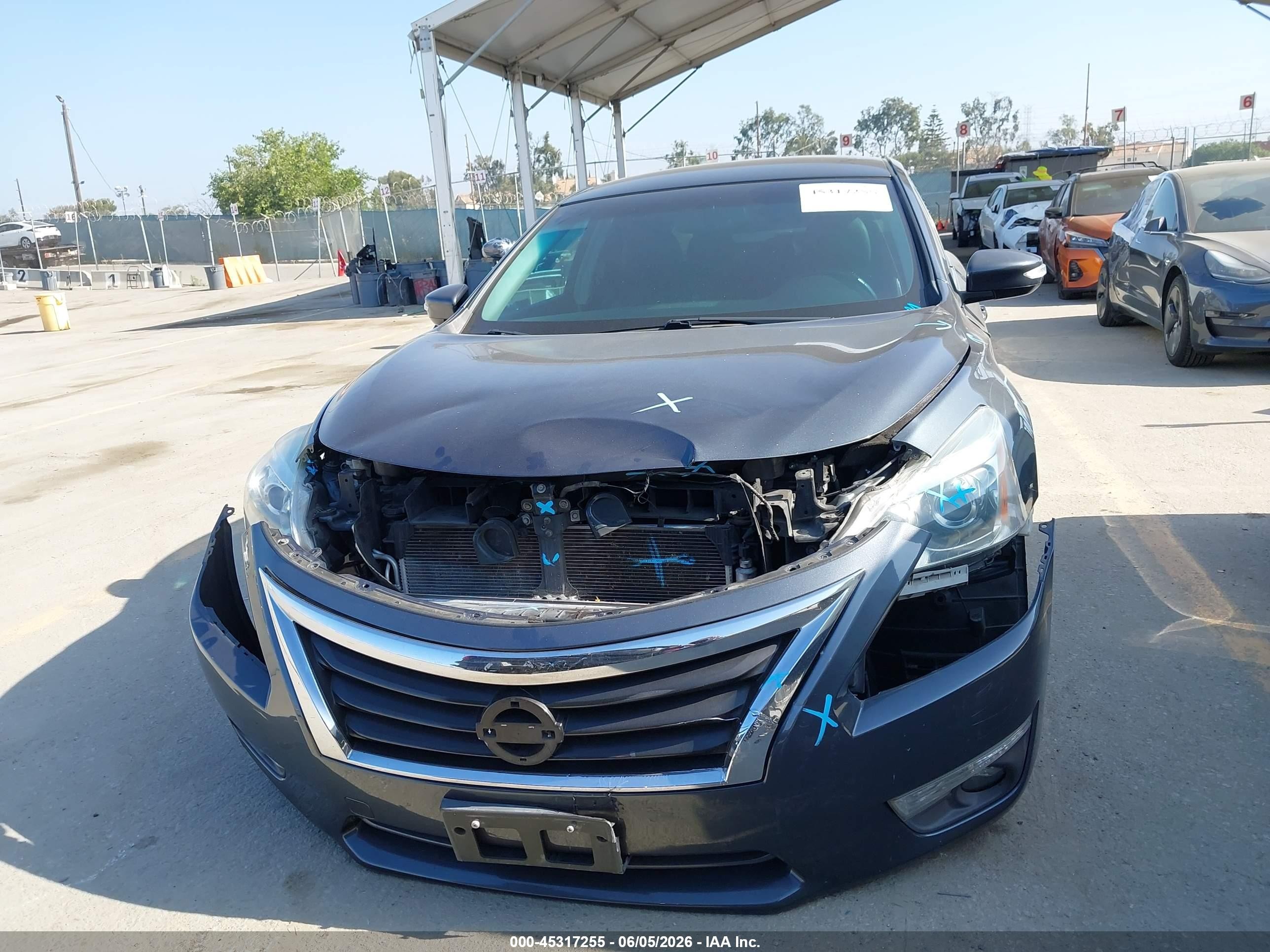 2013 Nissan Altima 2.5 Sl Серый vin: 1N4AL3AP9DN525131