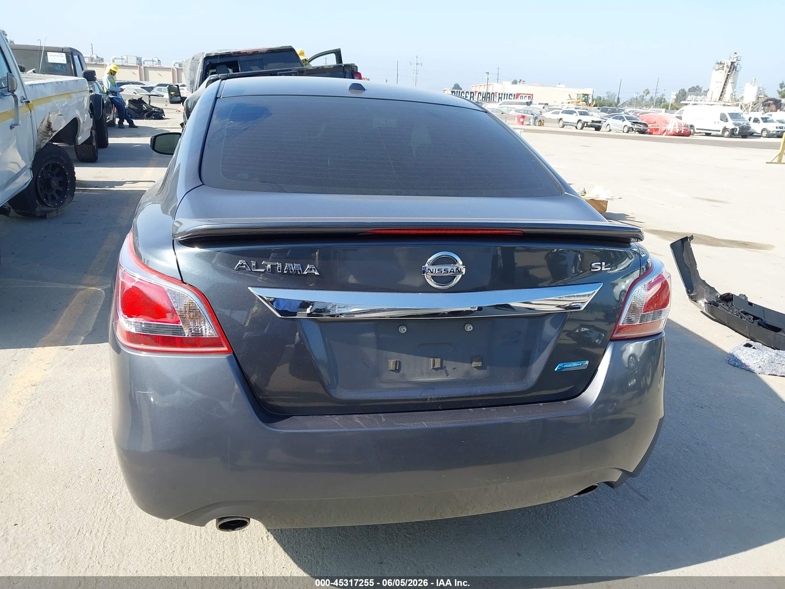 2013 Nissan Altima 2.5 Sl Серый vin: 1N4AL3AP9DN525131