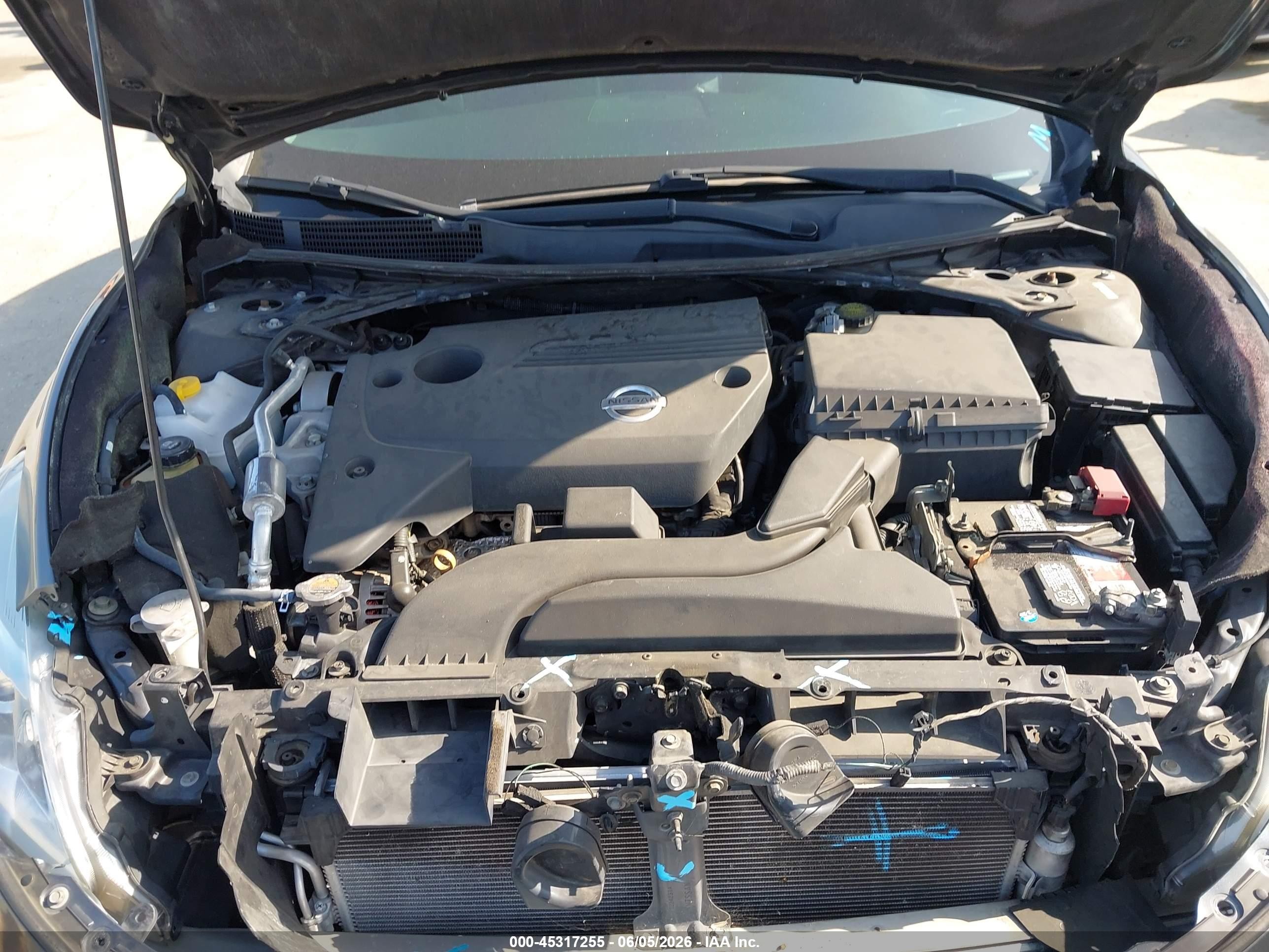 2013 Nissan Altima 2.5 Sl Серый vin: 1N4AL3AP9DN525131