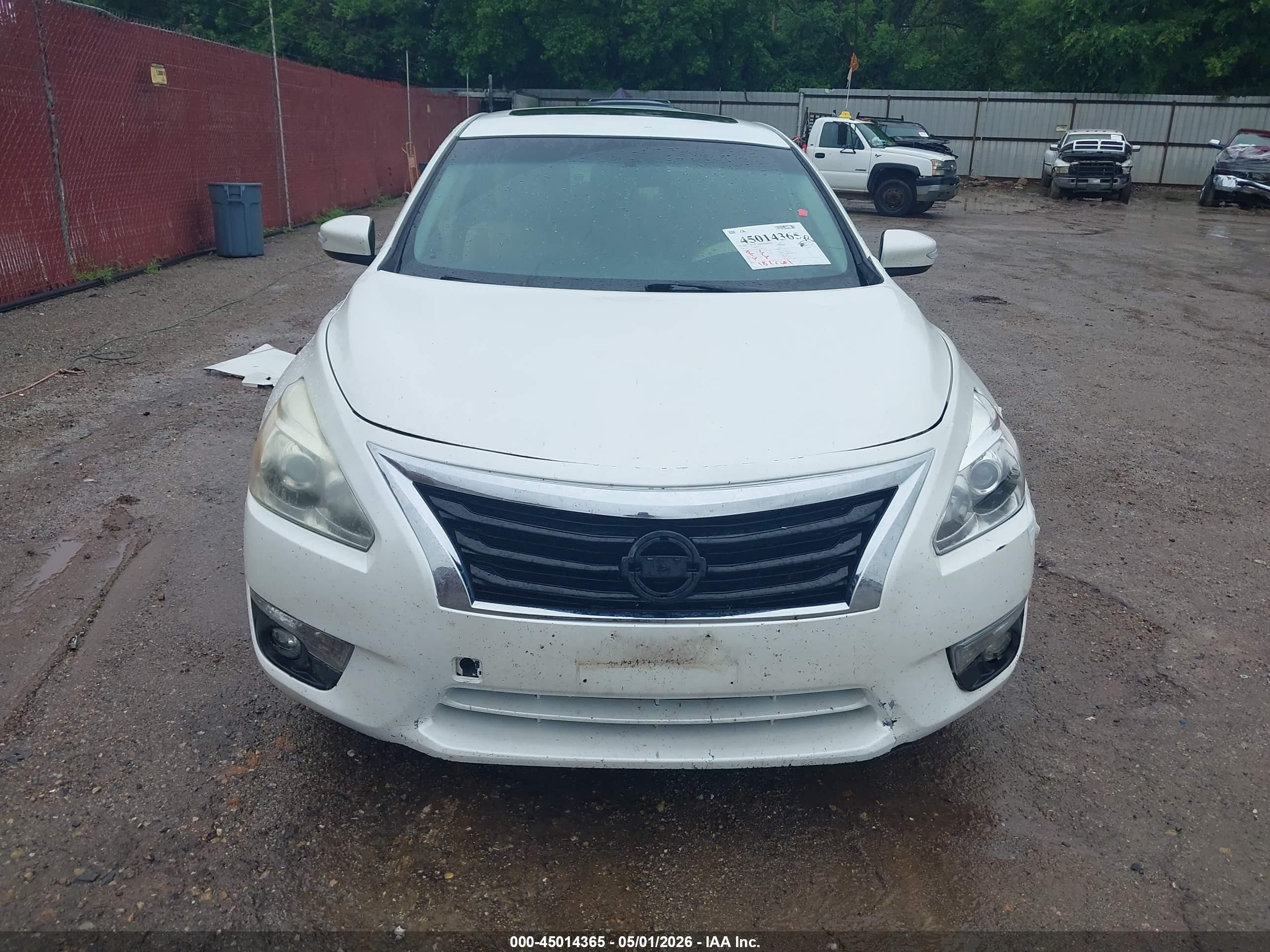 2013 Nissan Altima 2.5 Sl Белый vin: 1N4AL3AP9DN539191