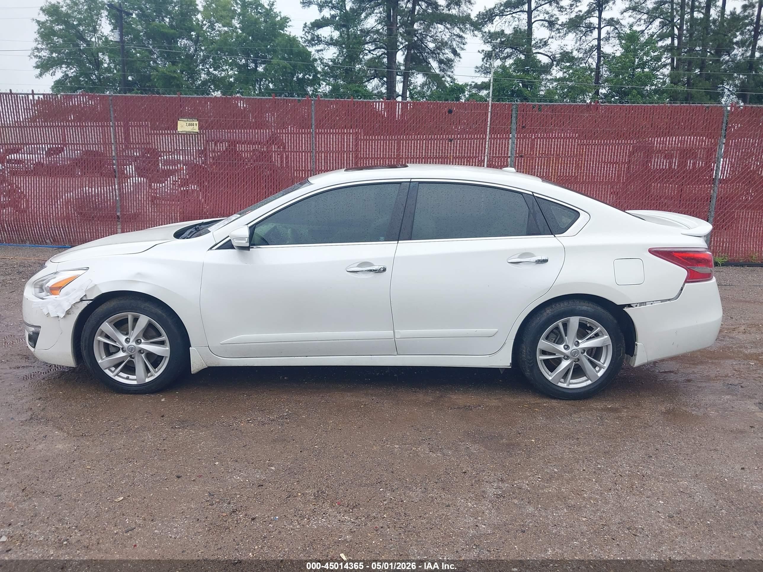 2013 Nissan Altima 2.5 Sl Белый vin: 1N4AL3AP9DN539191