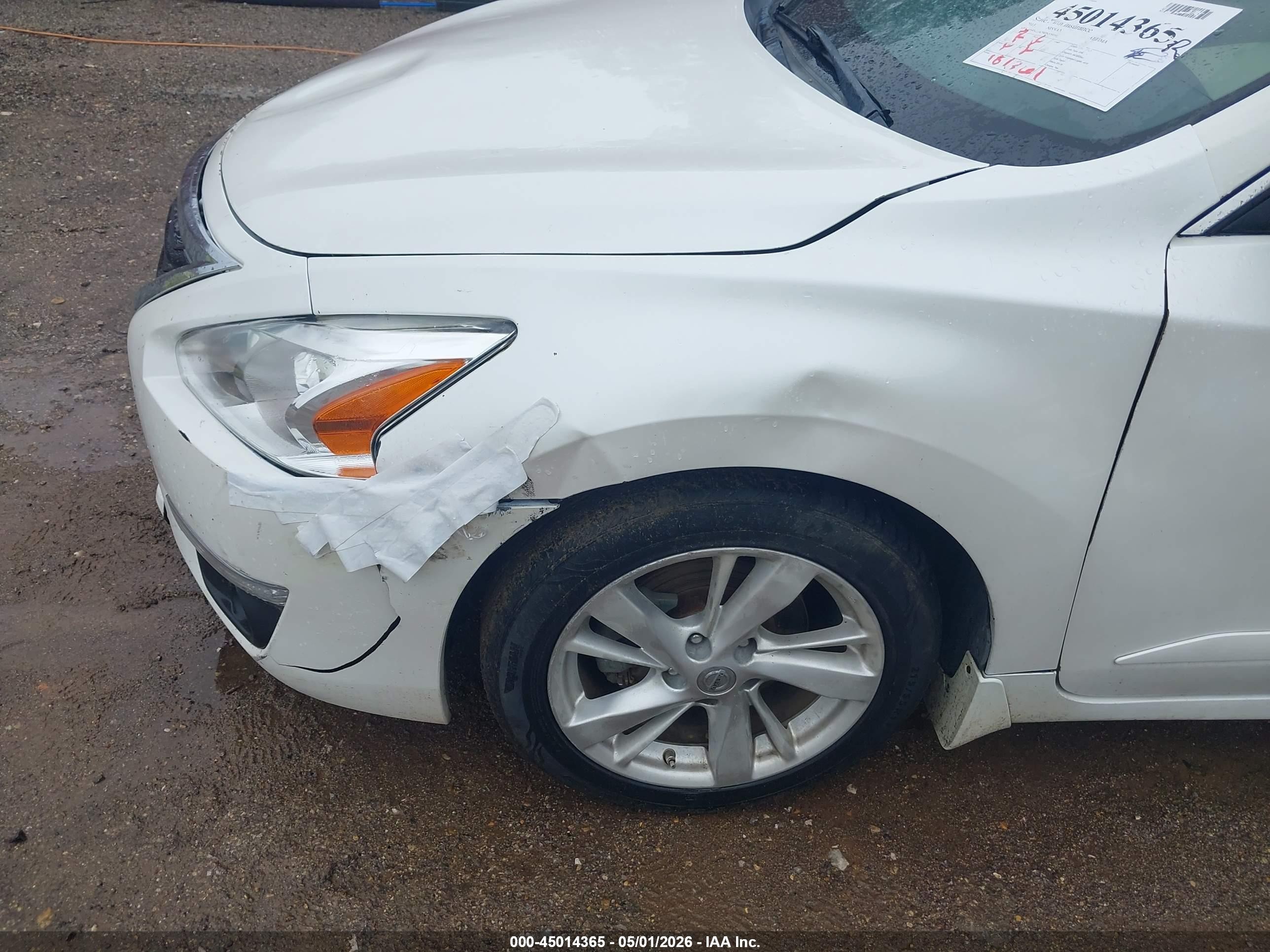 2013 Nissan Altima 2.5 Sl Белый vin: 1N4AL3AP9DN539191