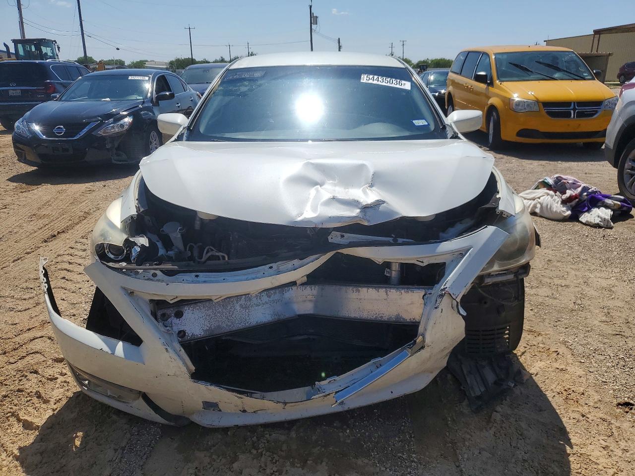 2013 Nissan Altima 2.5 White vin: 1N4AL3AP9DN541359