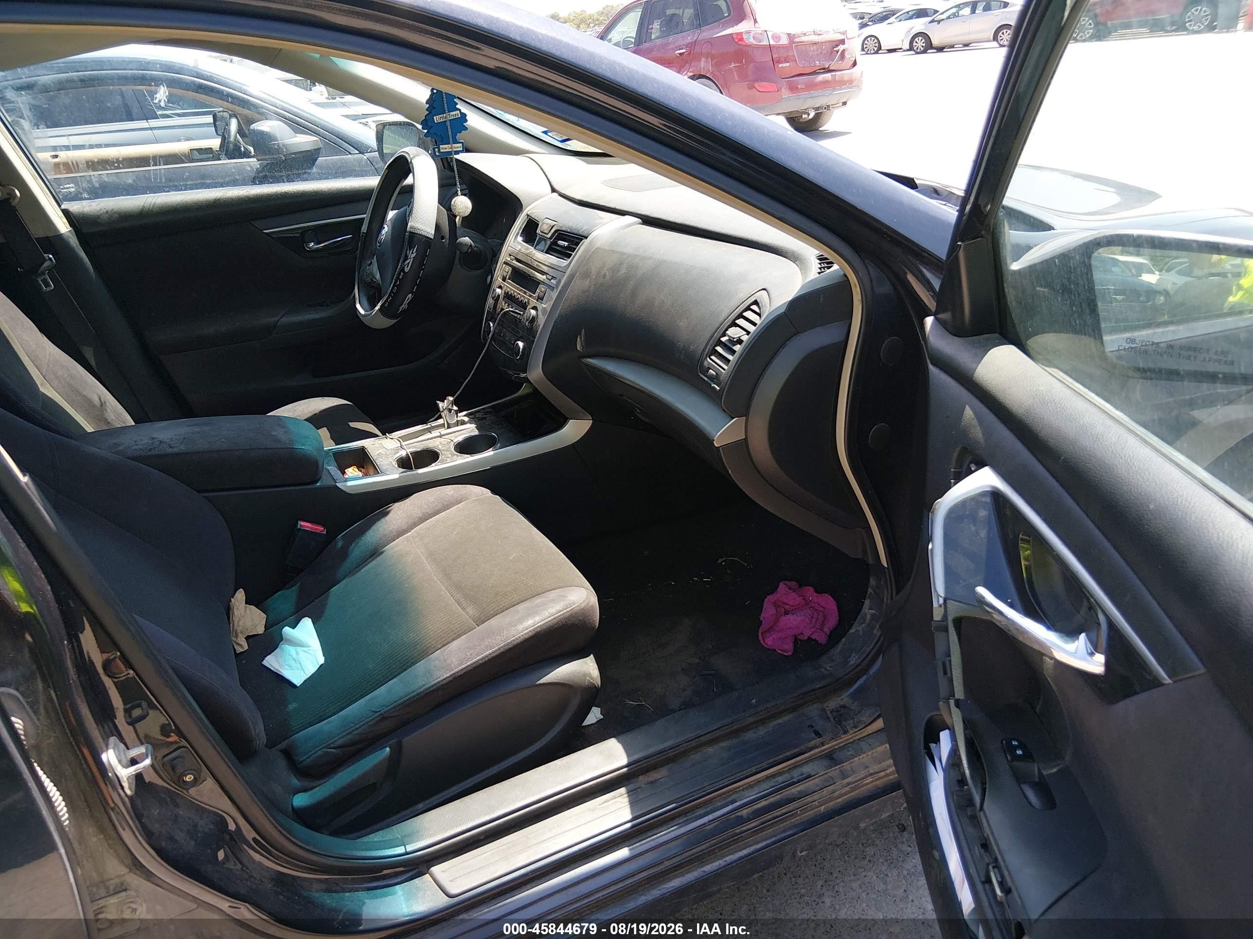 2013 Nissan Altima 2.5 S Black vin: 1N4AL3AP9DN542639