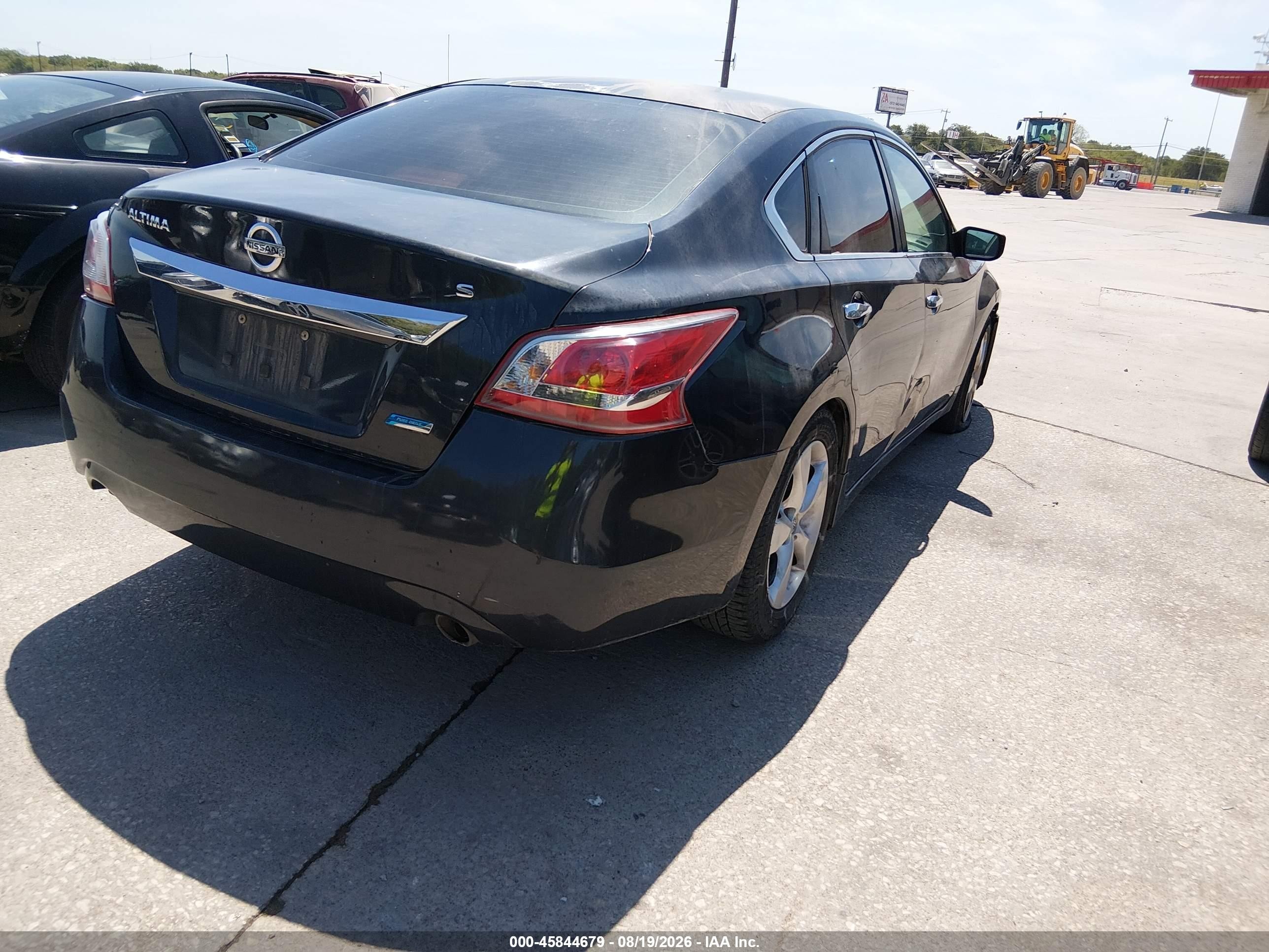 2013 Nissan Altima 2.5 S Black vin: 1N4AL3AP9DN542639