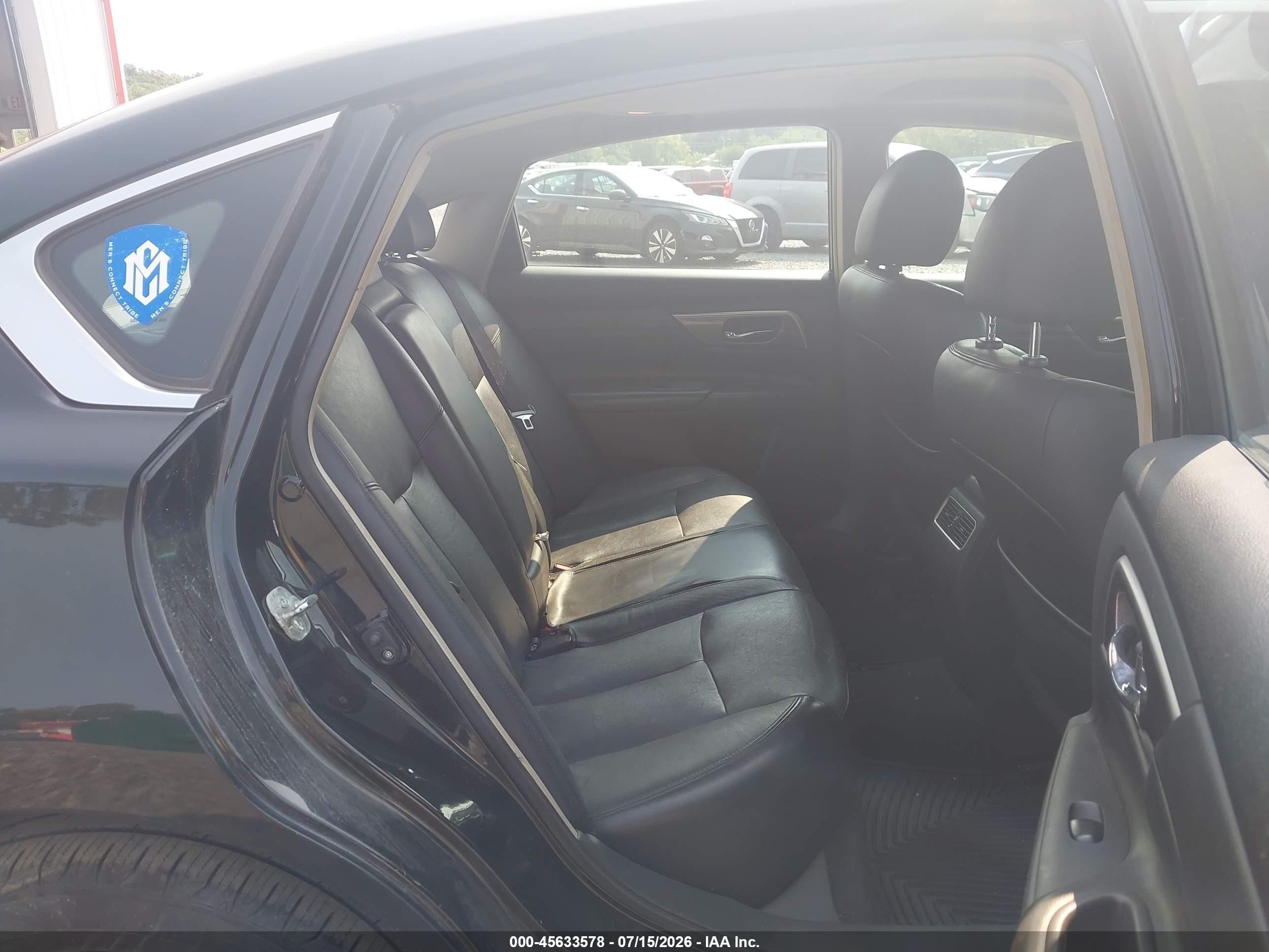 2013 Nissan Altima 2.5 Sl Black vin: 1N4AL3AP9DN551454