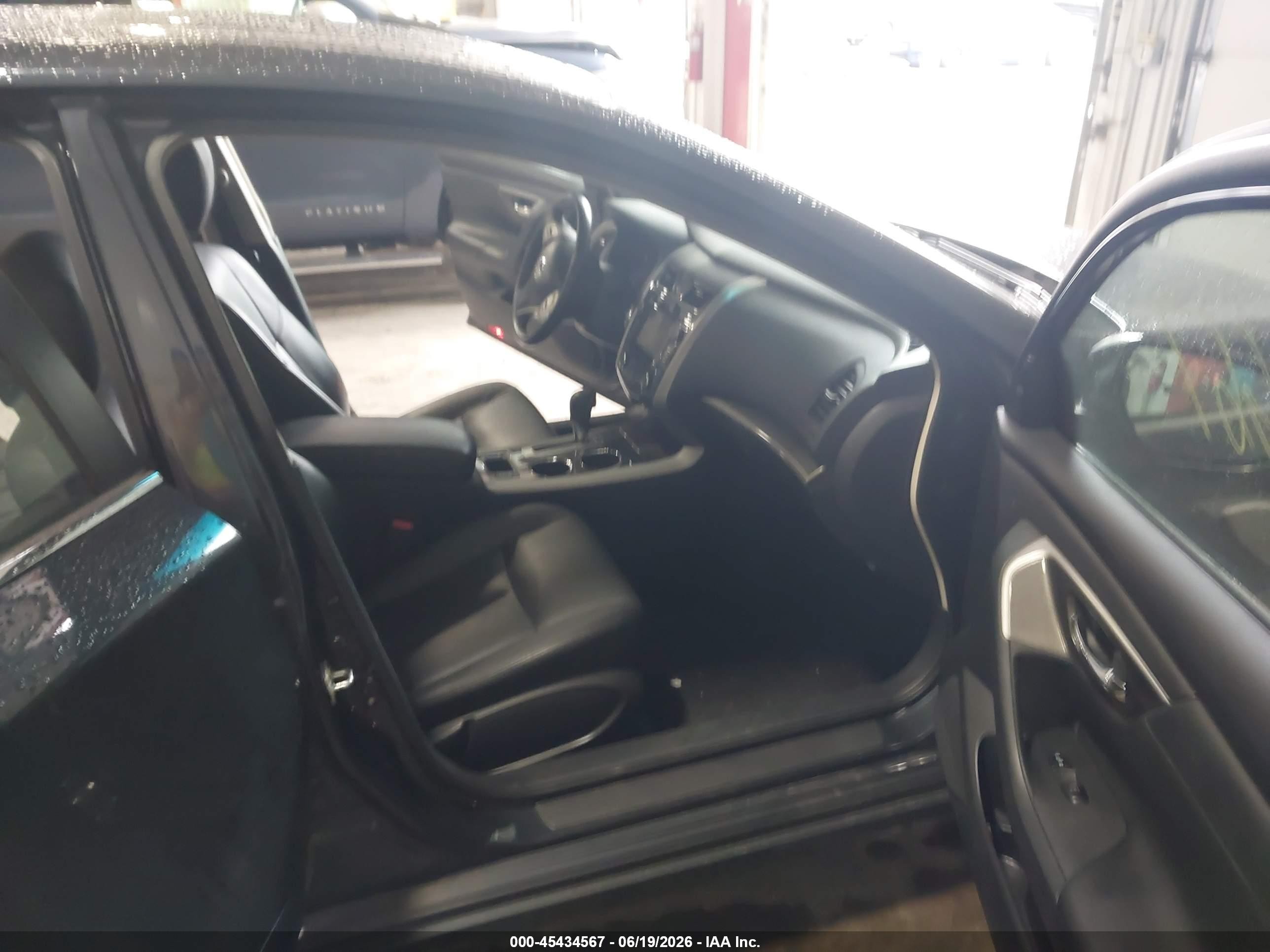 2013 Nissan Altima 2.5 Sl Black vin: 1N4AL3AP9DN555620