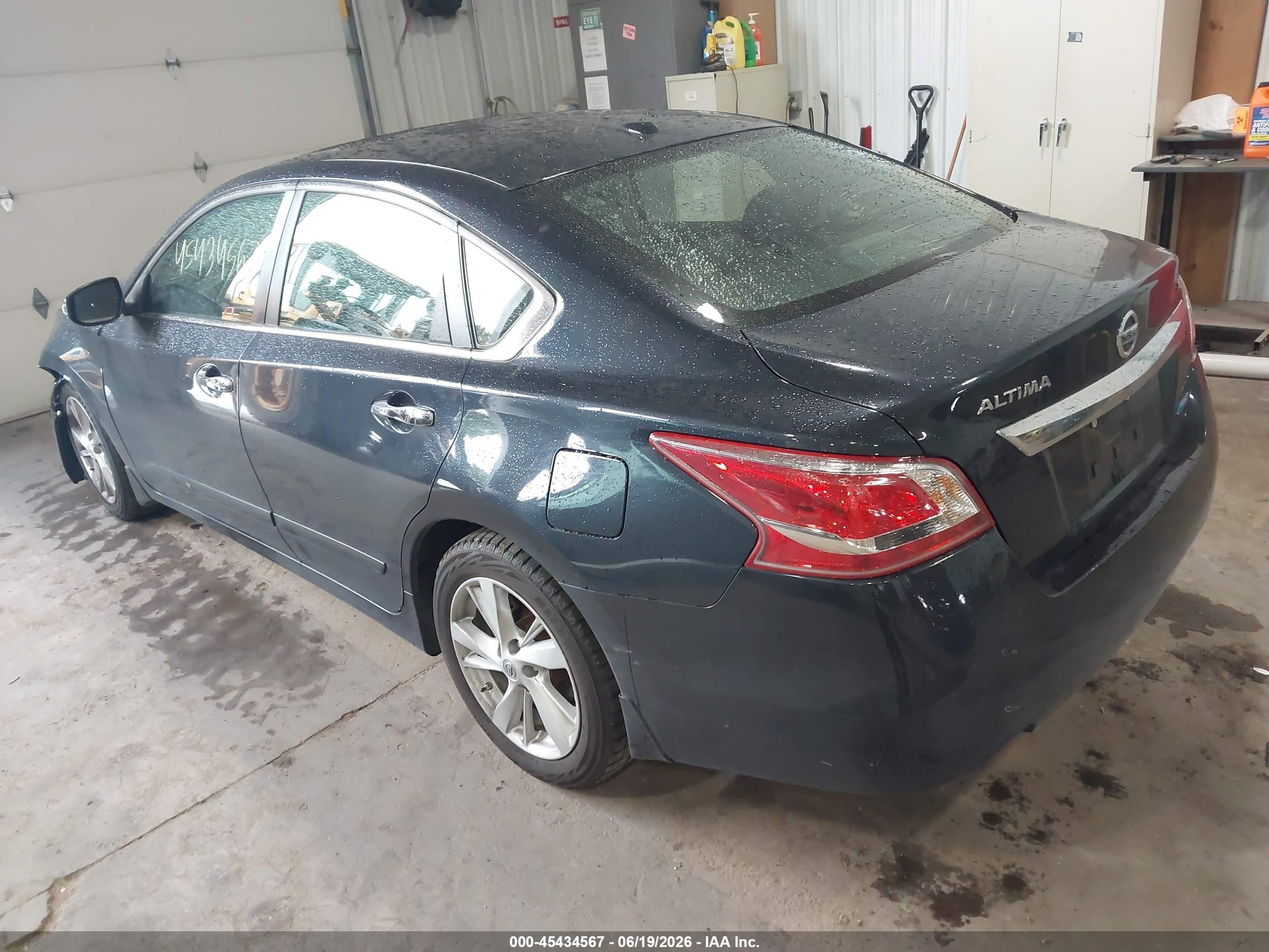2013 Nissan Altima 2.5 Sl Black vin: 1N4AL3AP9DN555620