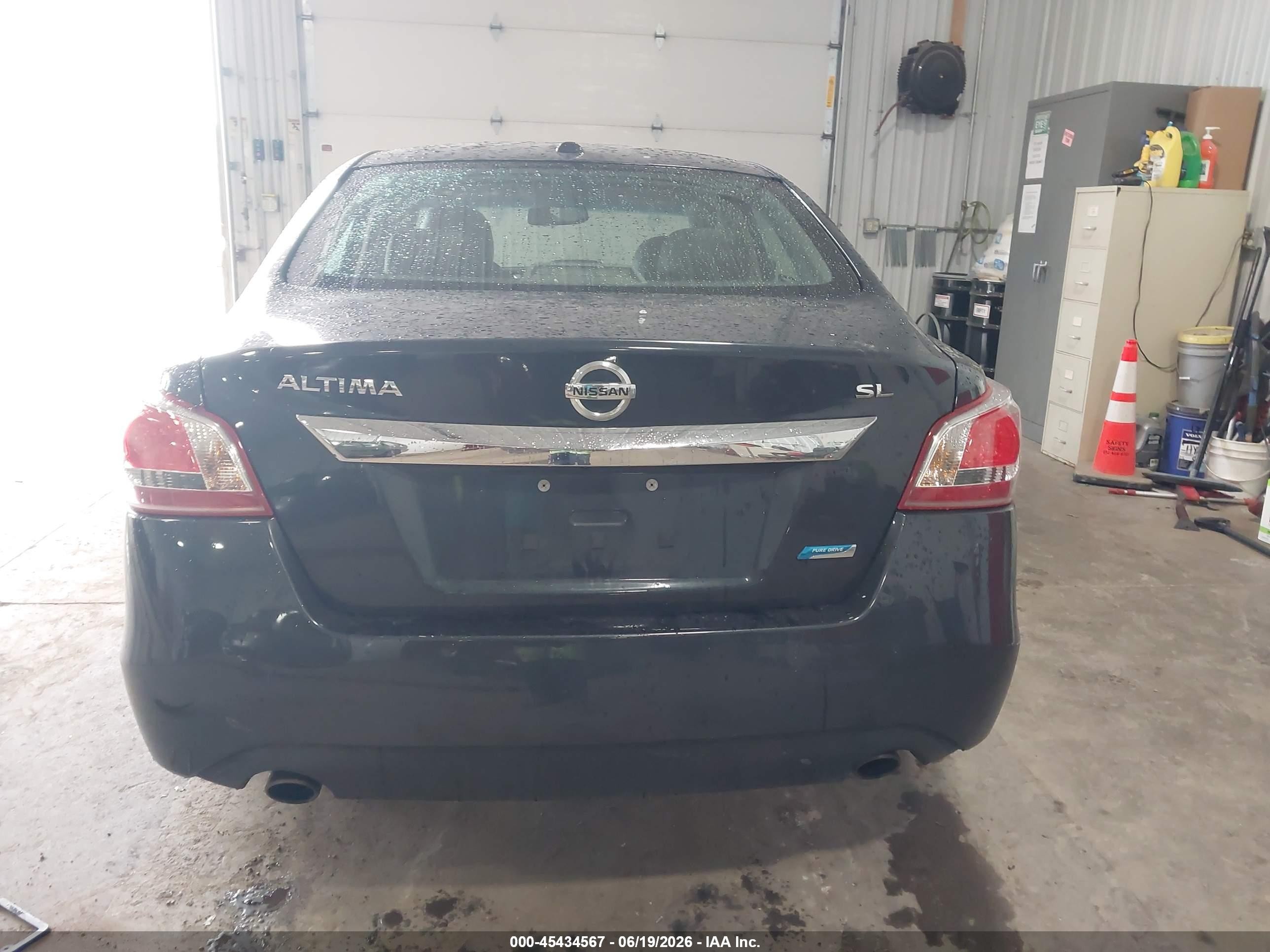 2013 Nissan Altima 2.5 Sl Black vin: 1N4AL3AP9DN555620