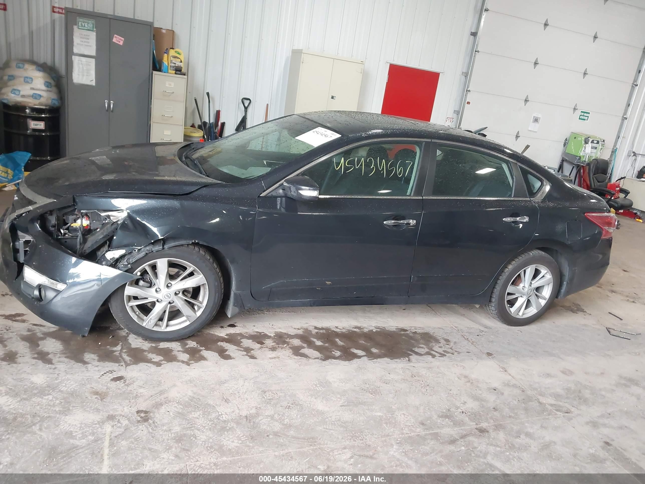 2013 Nissan Altima 2.5 Sl Black vin: 1N4AL3AP9DN555620