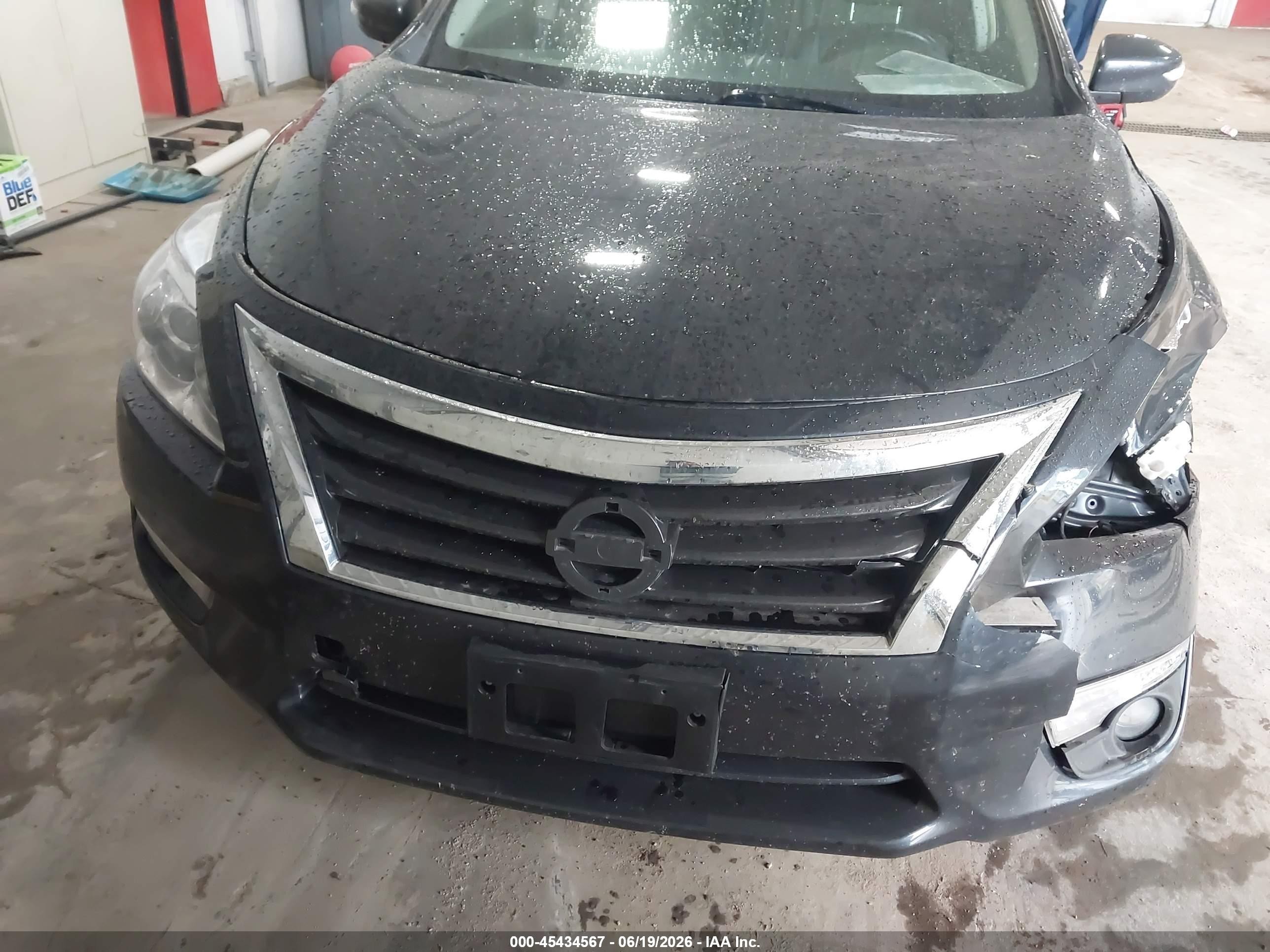 2013 Nissan Altima 2.5 Sl Black vin: 1N4AL3AP9DN555620
