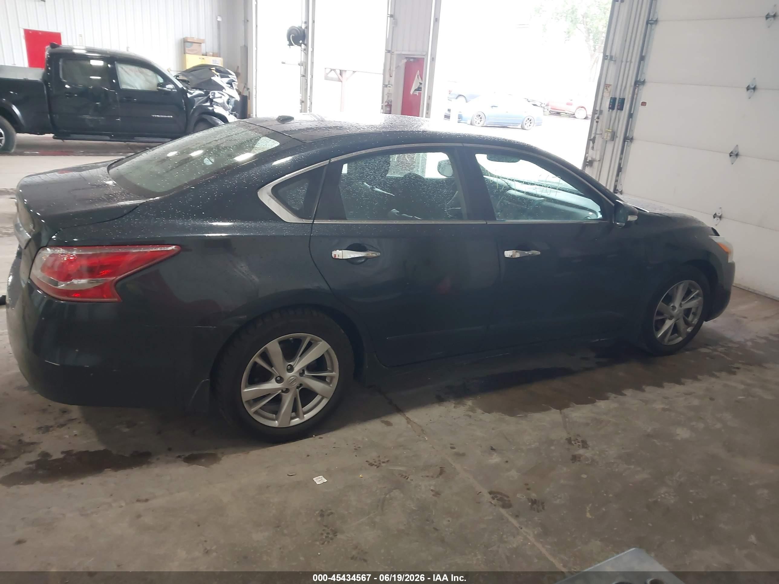 2013 Nissan Altima 2.5 Sl Black vin: 1N4AL3AP9DN555620
