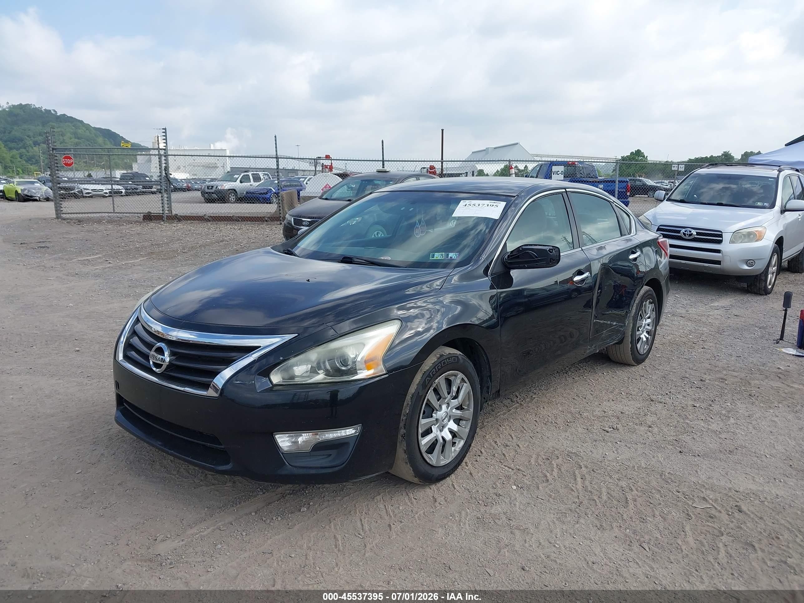2013 Nissan Altima 2.5 S Black vin: 1N4AL3AP9DN560610