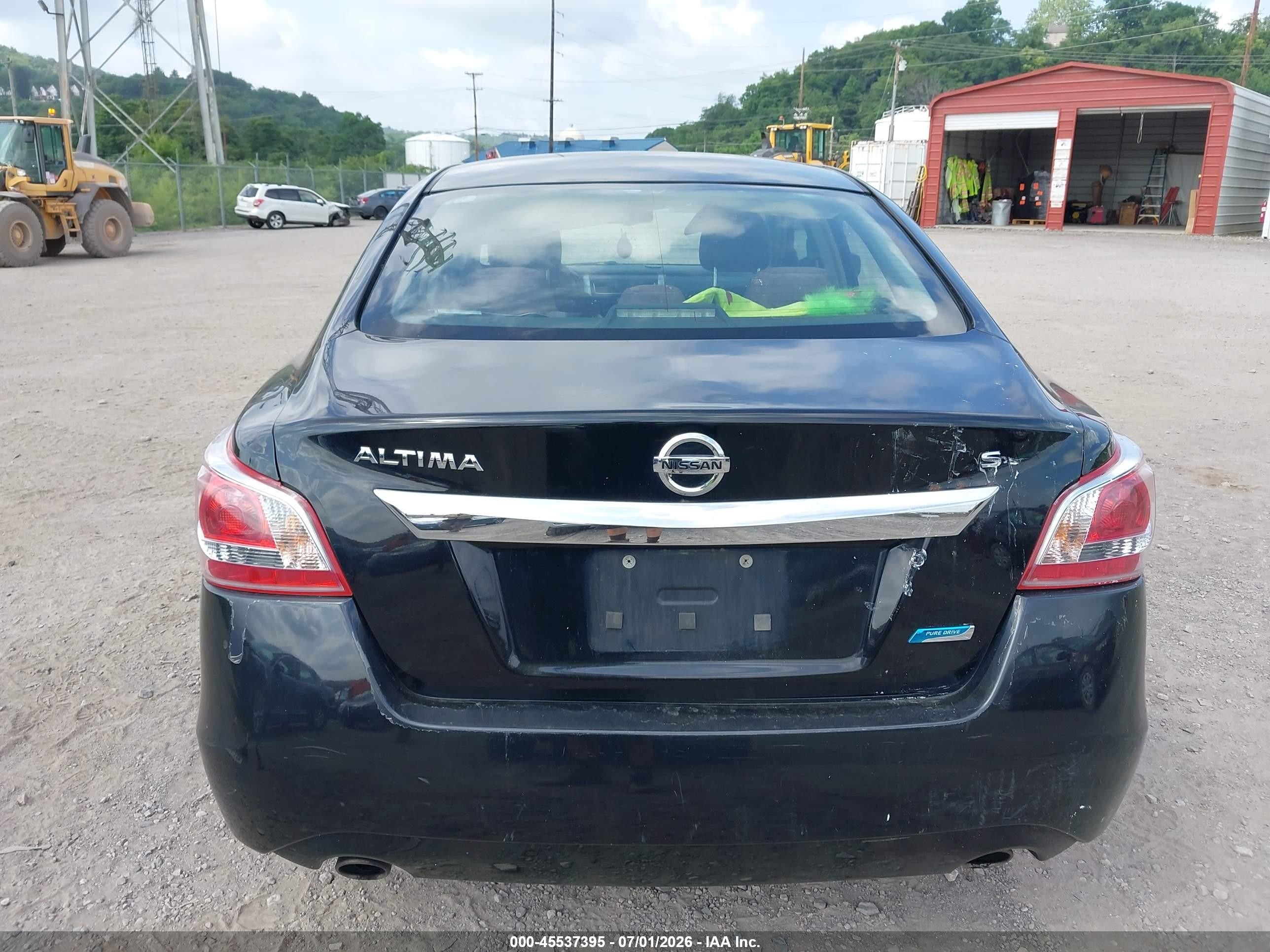 2013 Nissan Altima 2.5 S Black vin: 1N4AL3AP9DN560610