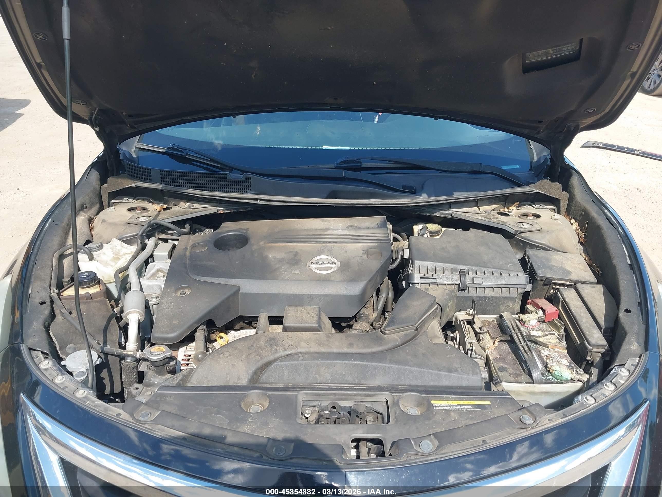 2013 Nissan Altima 2.5 Sv Black vin: 1N4AL3AP9DN562146