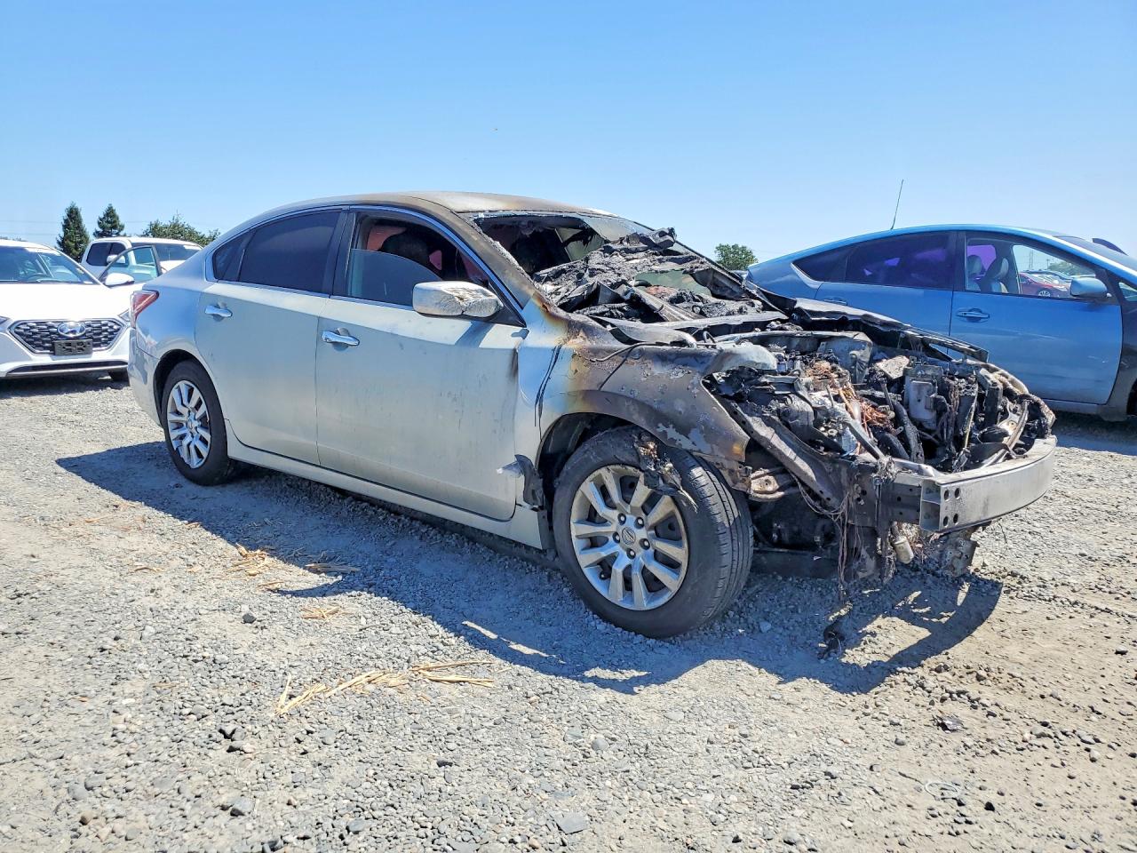 2013 Nissan Altima 2.5 Silver vin: 1N4AL3AP9DN562504