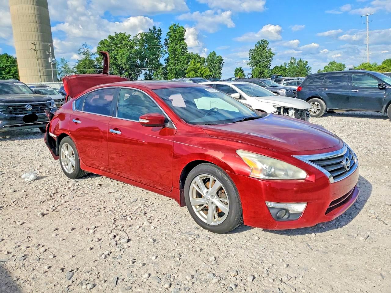 2013 Nissan Altima 2.5 Burgundy vin: 1N4AL3AP9DN562633