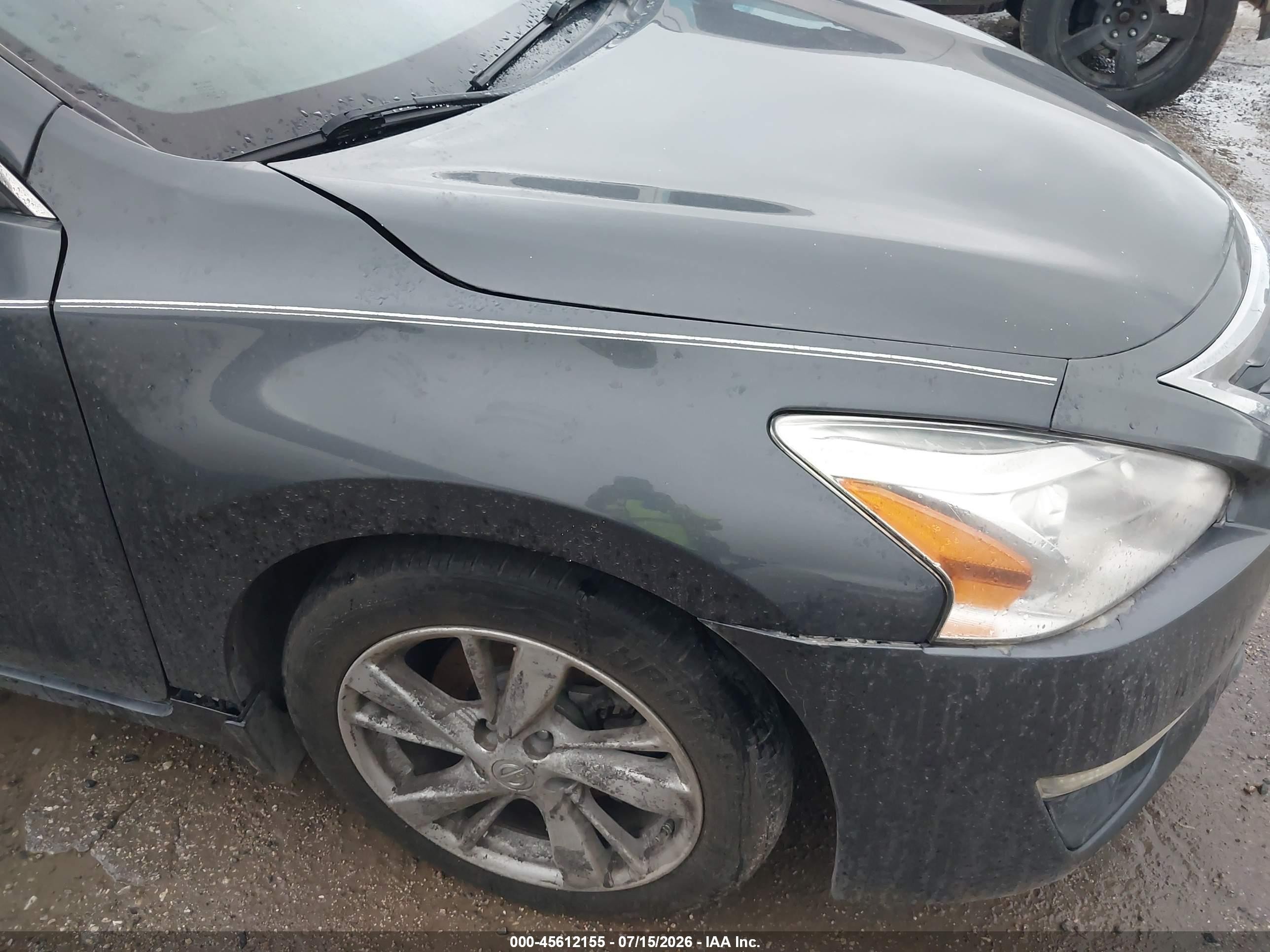 2013 Nissan Altima 2.5 Sv Серый vin: 1N4AL3AP9DN565192