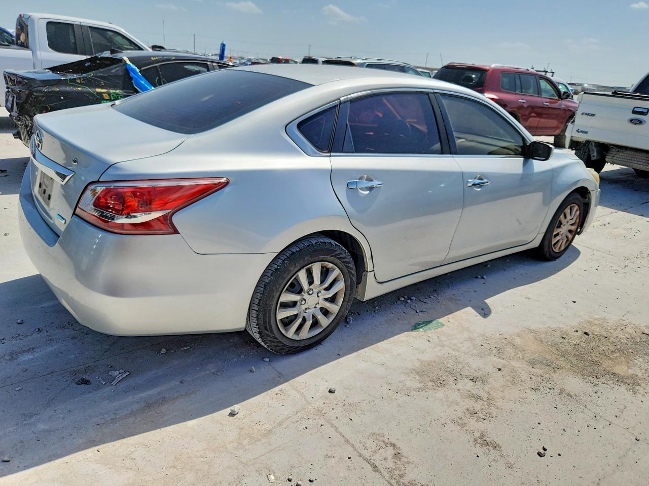 2013 Nissan Altima 2.5 Silver vin: 1N4AL3AP9DN578962