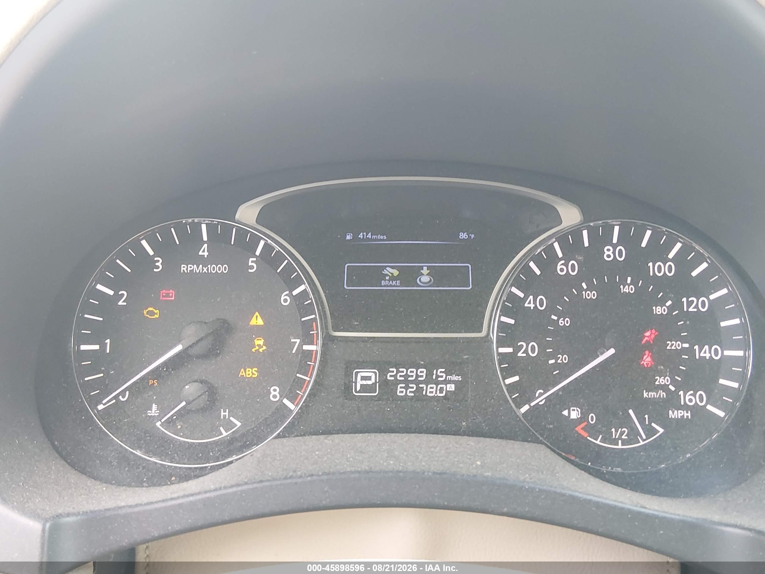 2014 Nissan Altima 2.5 S Tan vin: 1N4AL3AP9EC104104