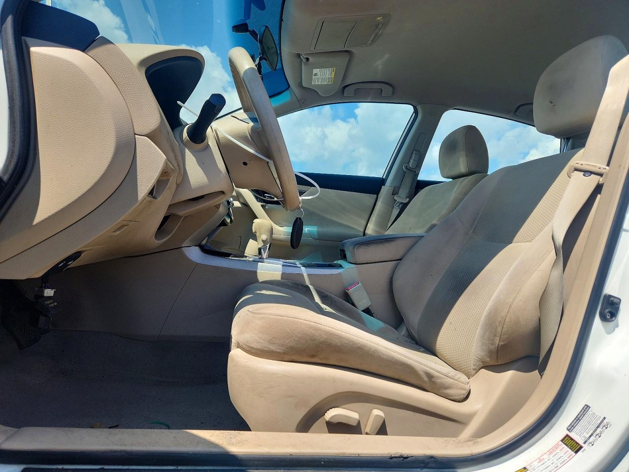 2014 Nissan Altima 2.5 White vin: 1N4AL3AP9EC114423