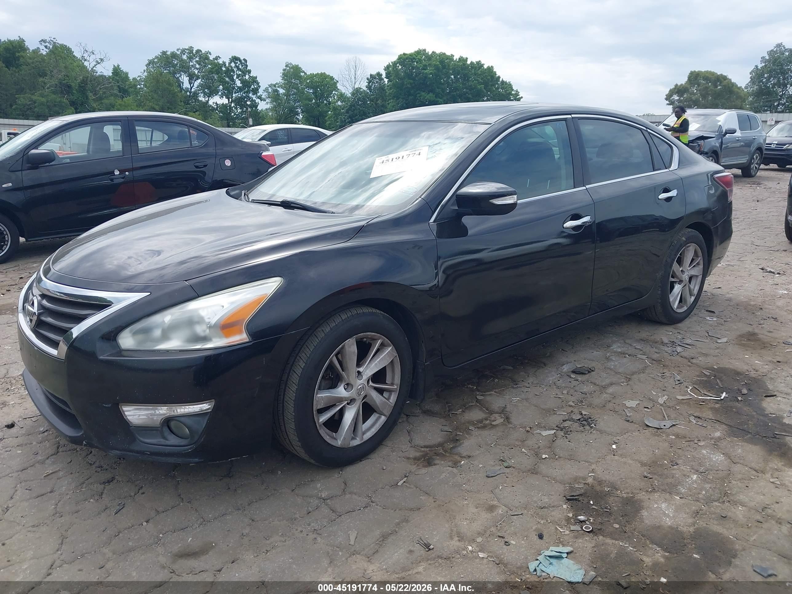 2014 Nissan Altima 2.5 Sl Black vin: 1N4AL3AP9EC115992