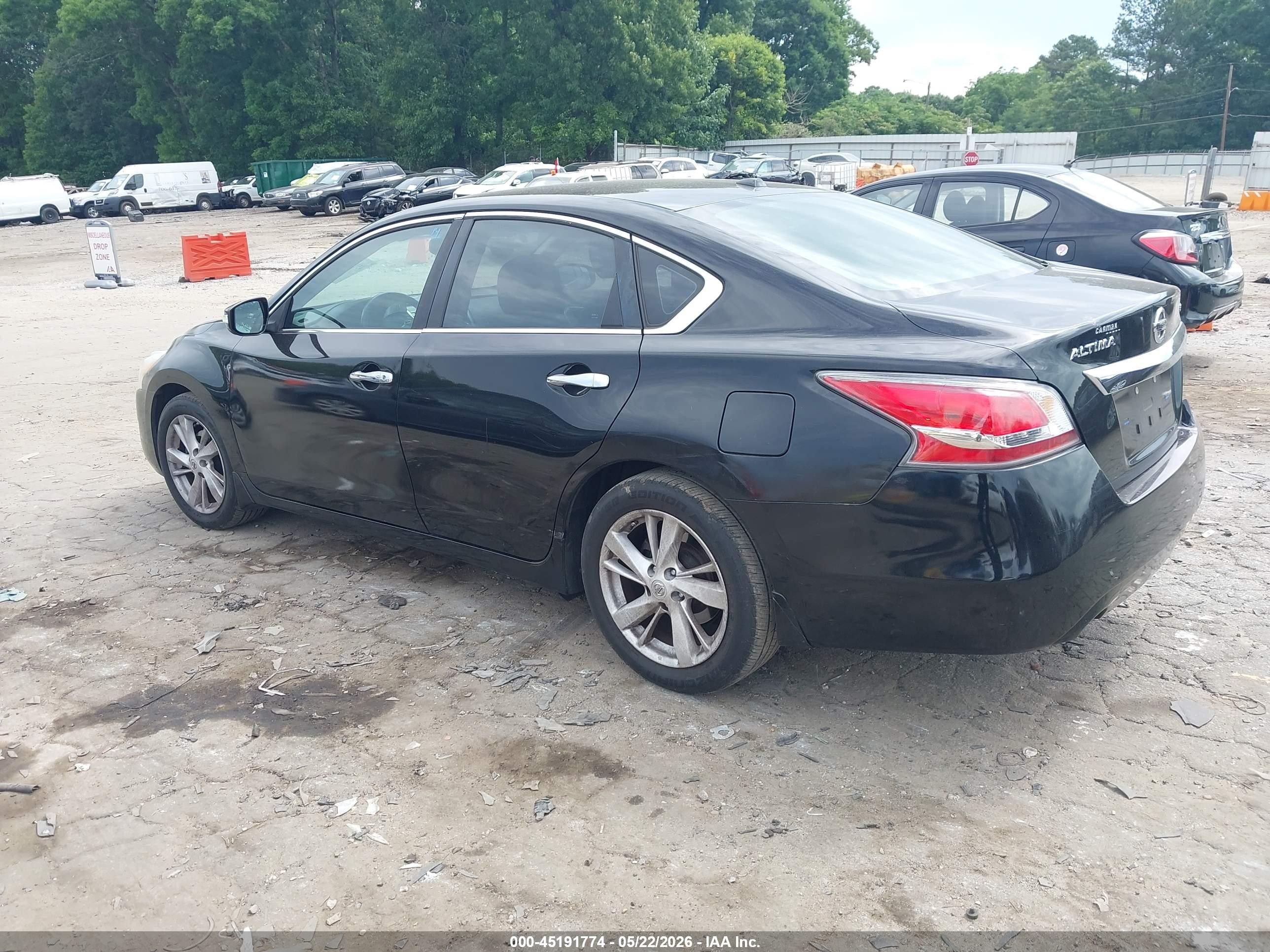 2014 Nissan Altima 2.5 Sl Black vin: 1N4AL3AP9EC115992