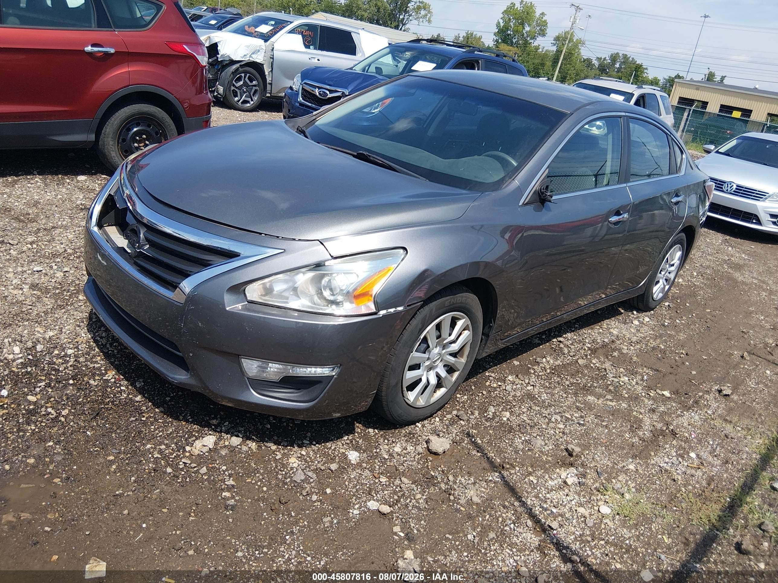 2014 Nissan Altima 2.5 S Gray vin: 1N4AL3AP9EC133263