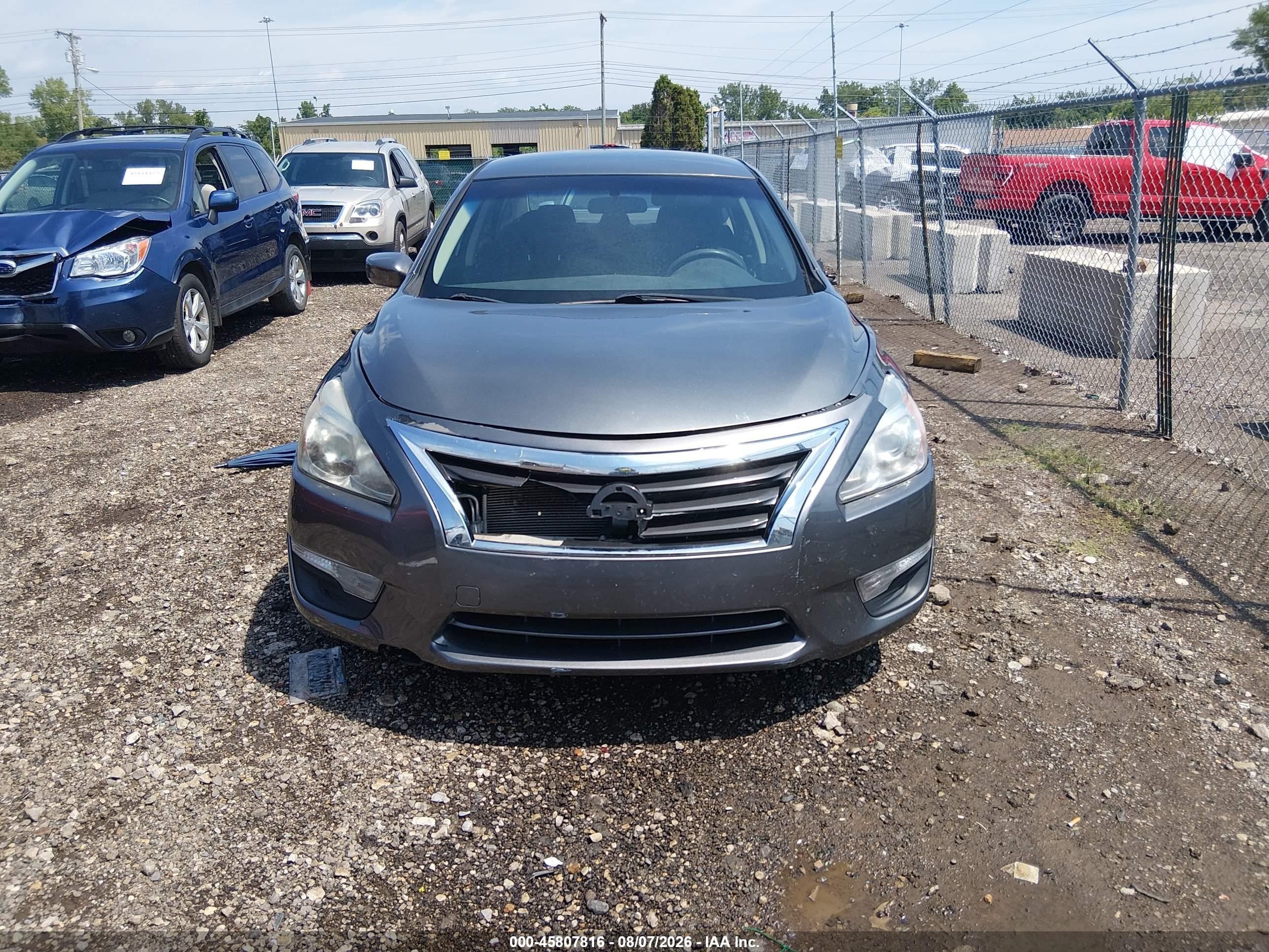 2014 Nissan Altima 2.5 S Gray vin: 1N4AL3AP9EC133263