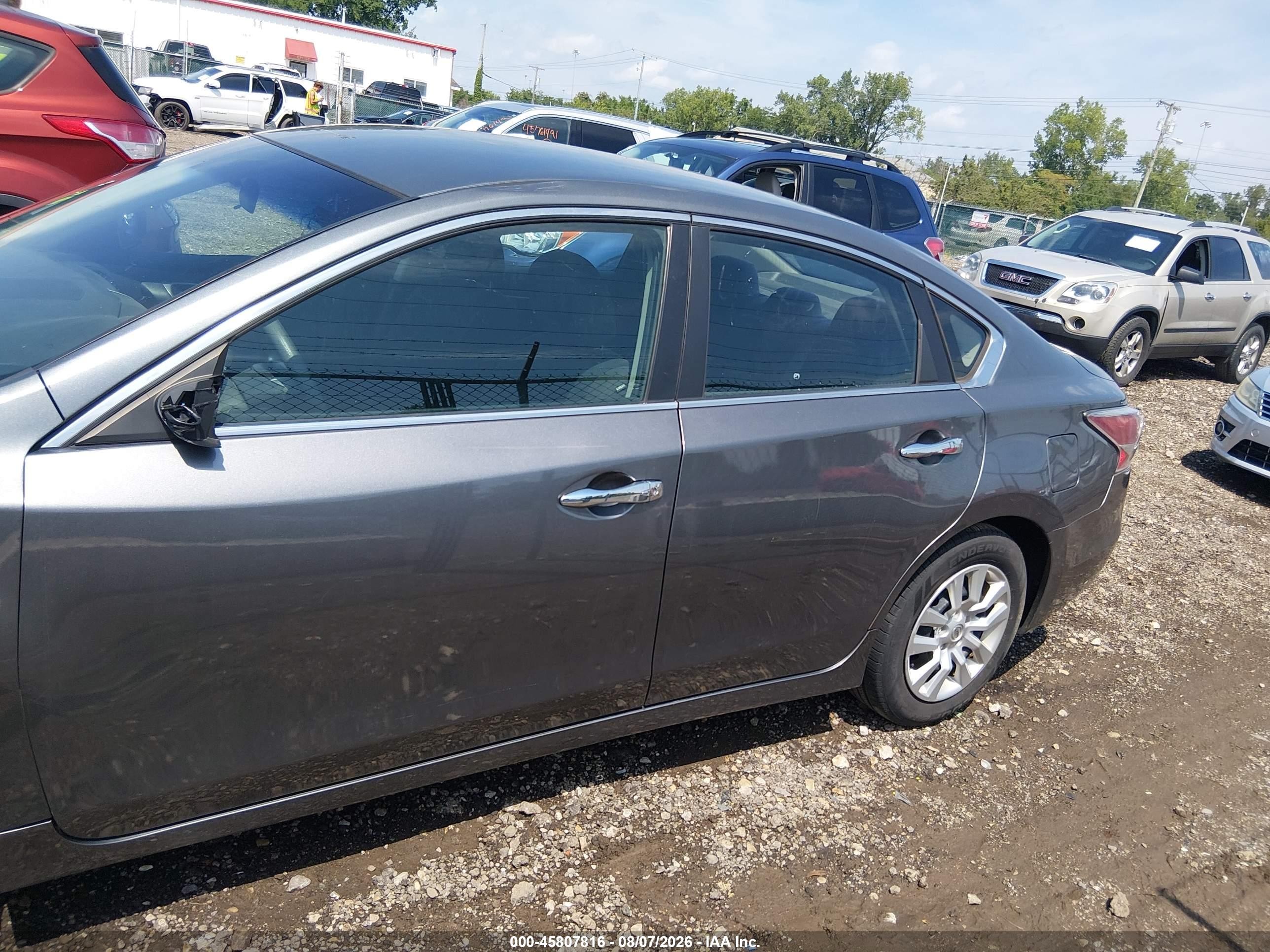 2014 Nissan Altima 2.5 S Gray vin: 1N4AL3AP9EC133263