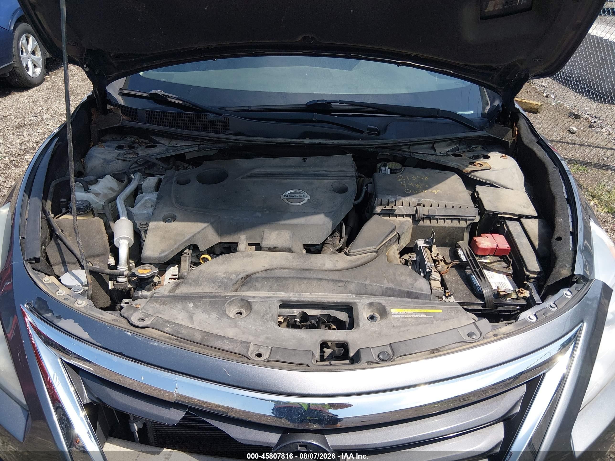 2014 Nissan Altima 2.5 S Gray vin: 1N4AL3AP9EC133263